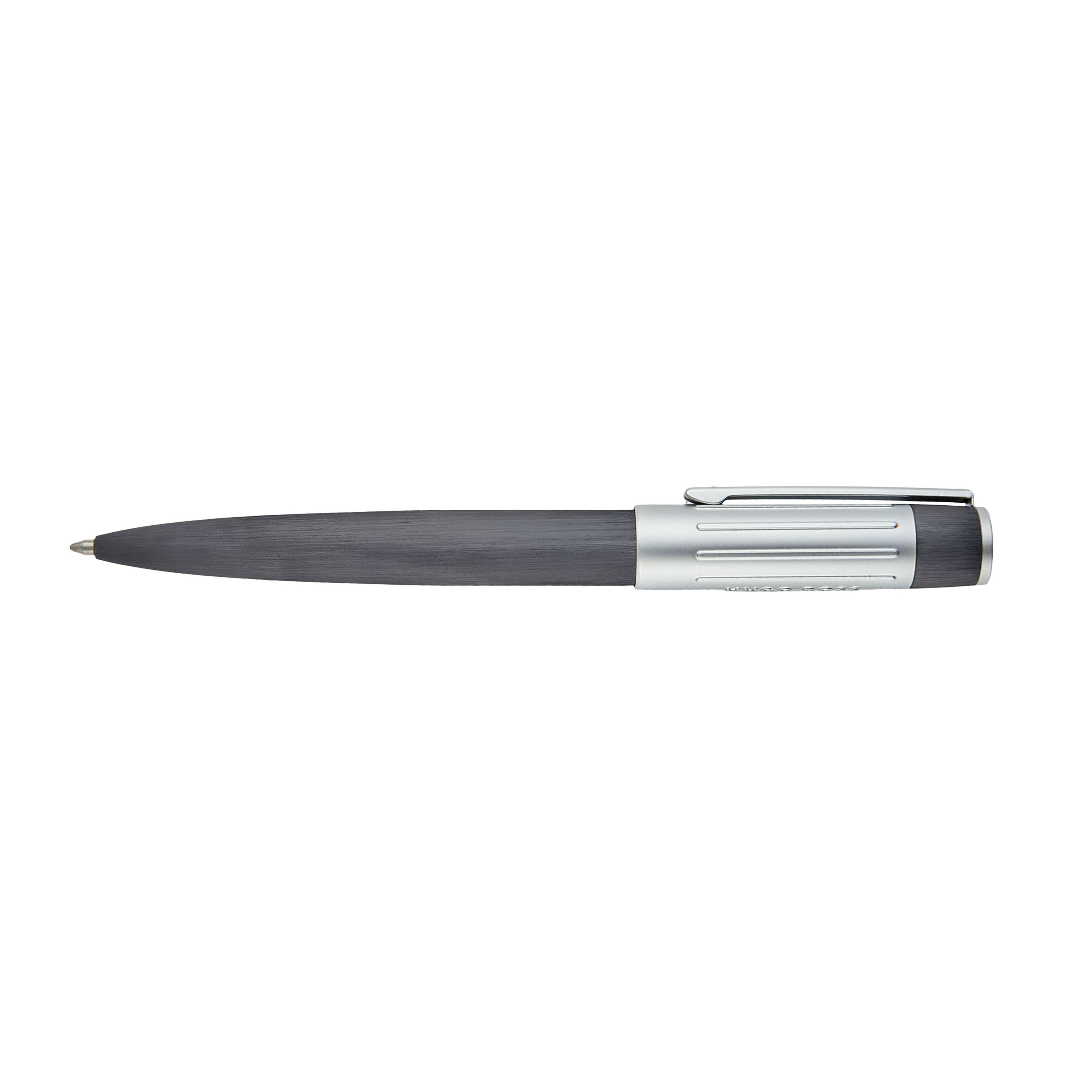 Hugo Boss Gear Ribs Gunmetal Ballpoint