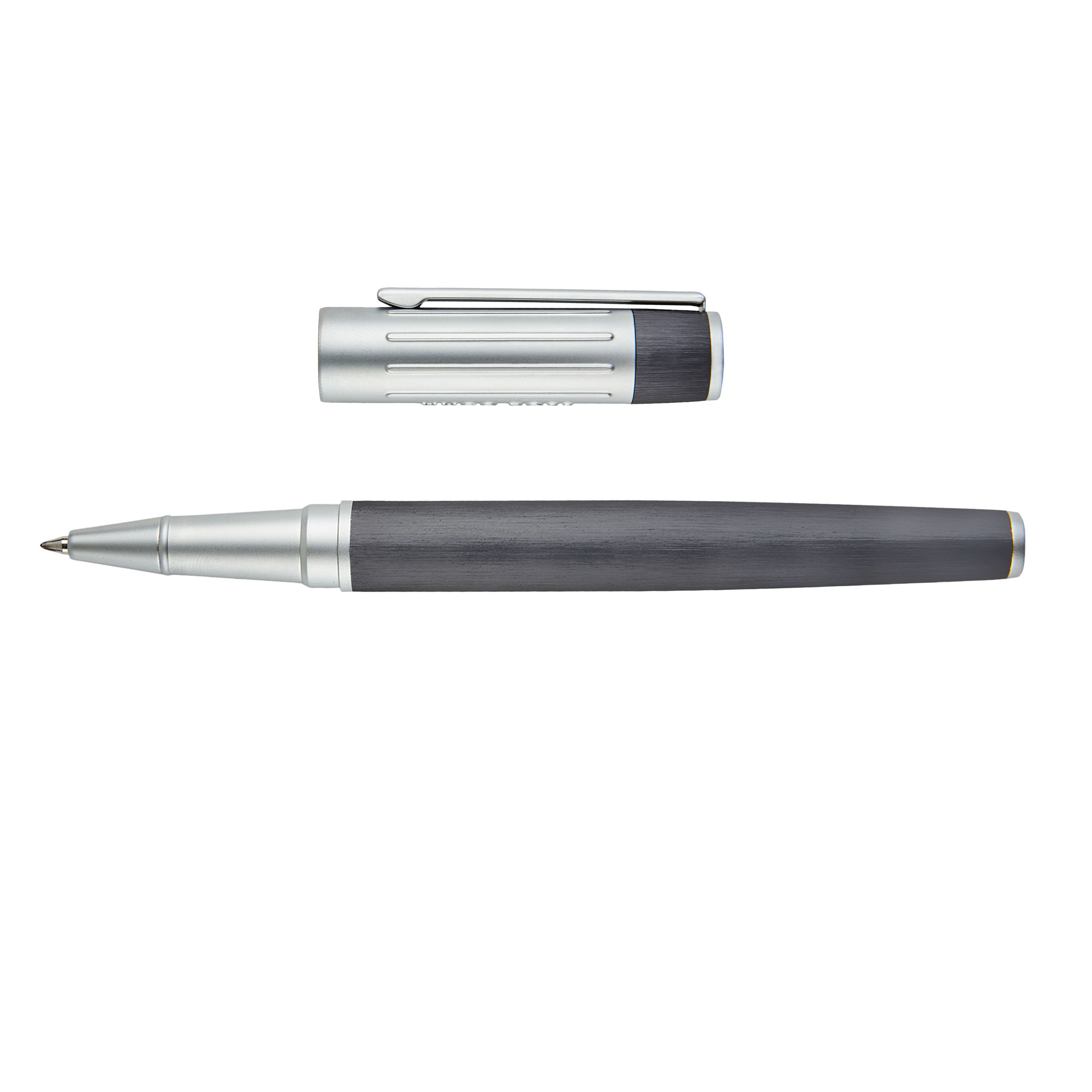 Hugo Boss Gear Ribs Gunmetal Rollerball