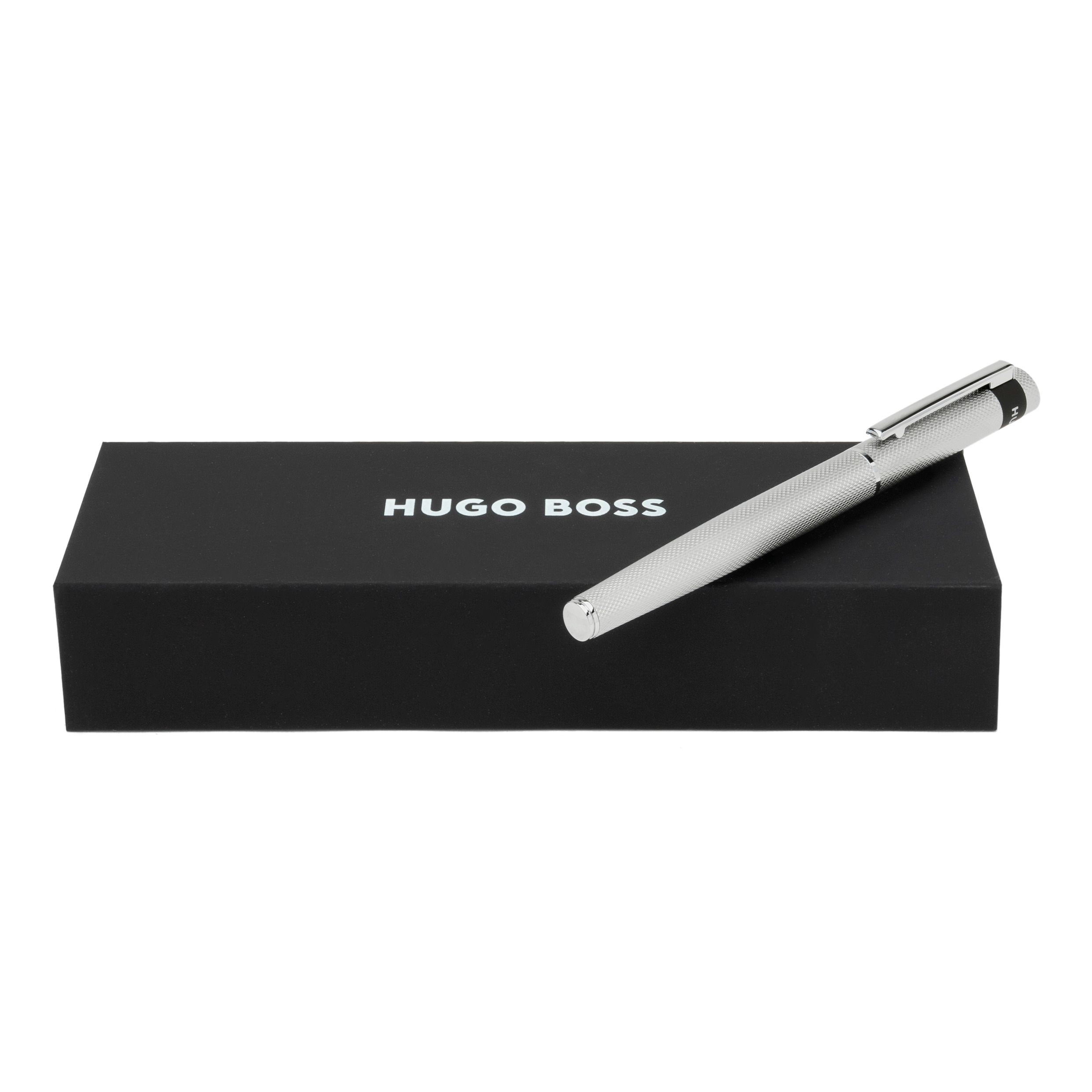 Hugo Boss Loop Diamond Chrome Stylo Plume