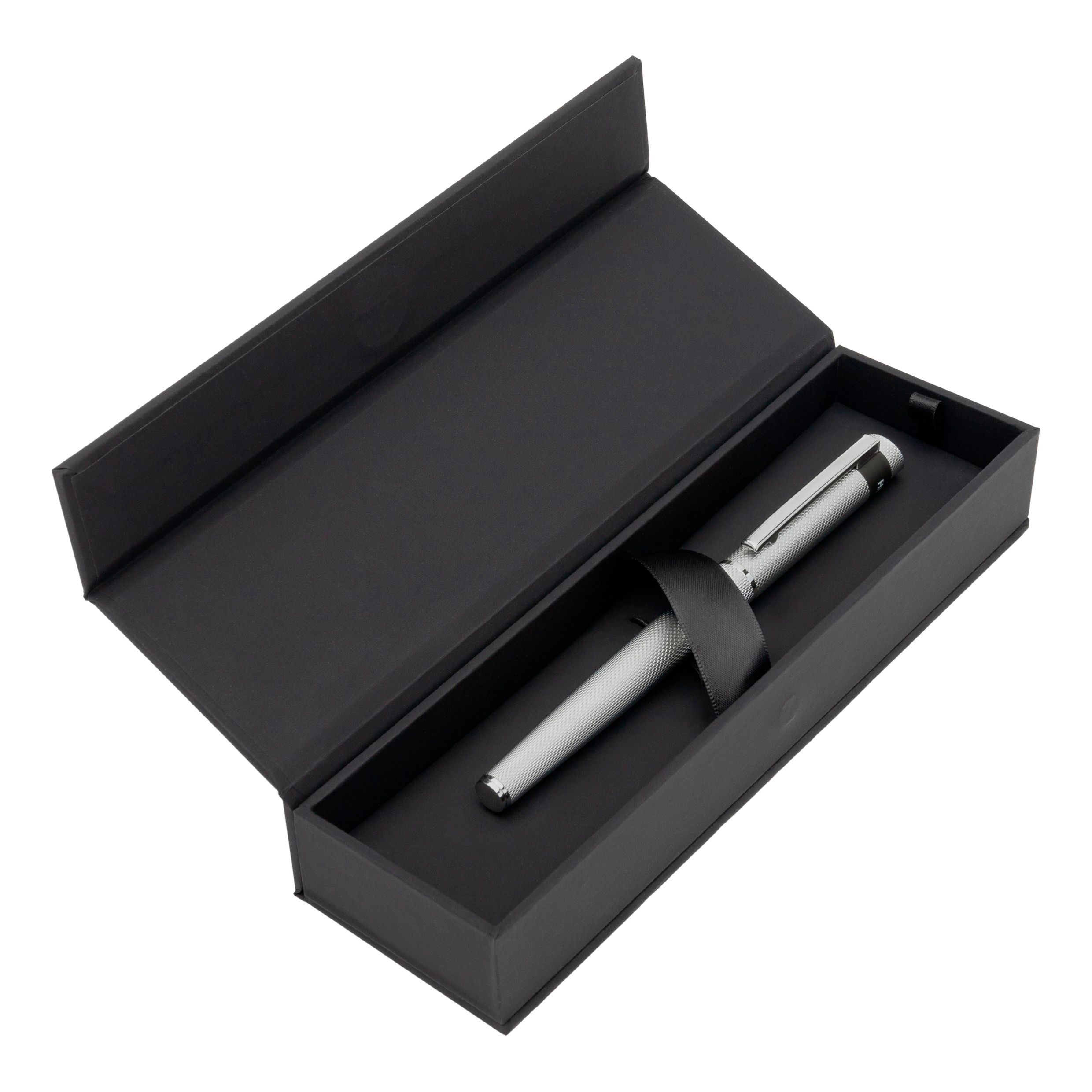 Hugo Boss Loop Diamond Chrome Stylo Plume
