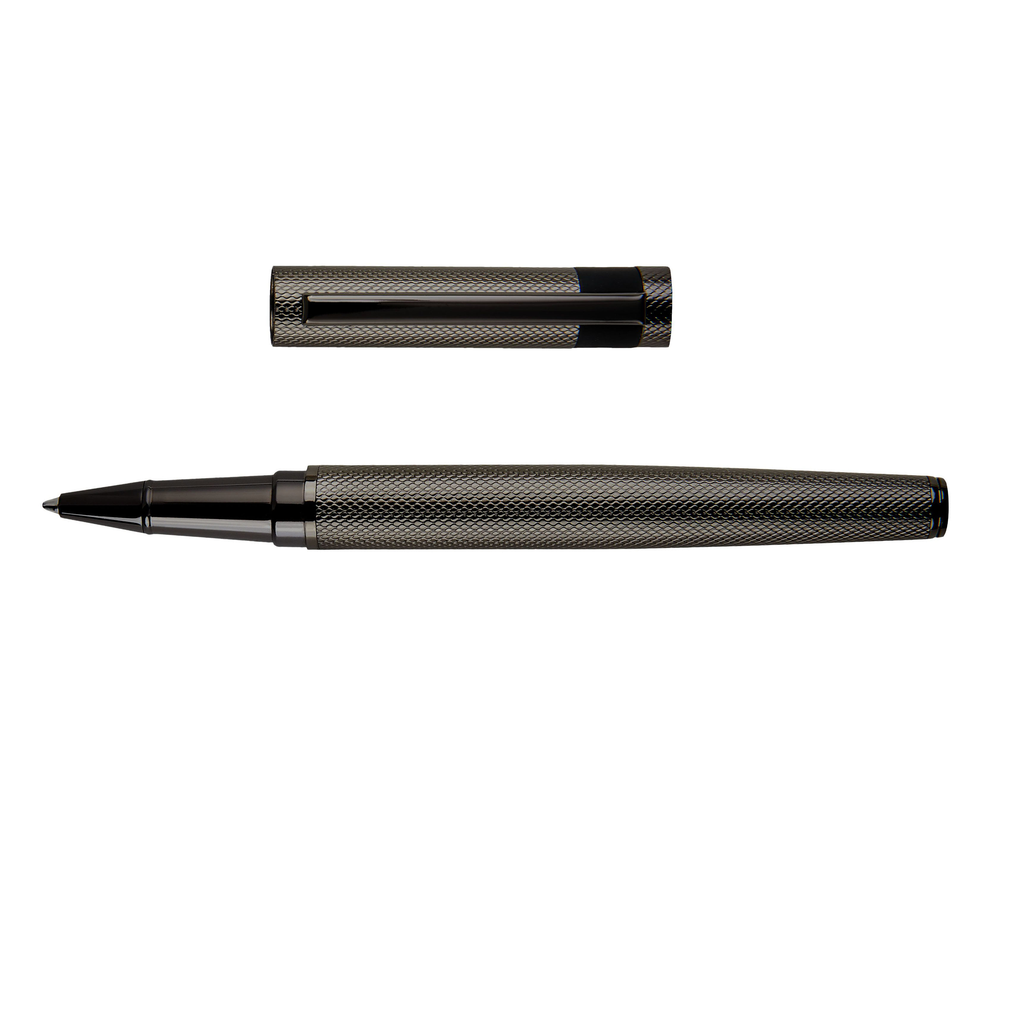 Hugo Boss Loop Diamond Gunmetal Rollerball