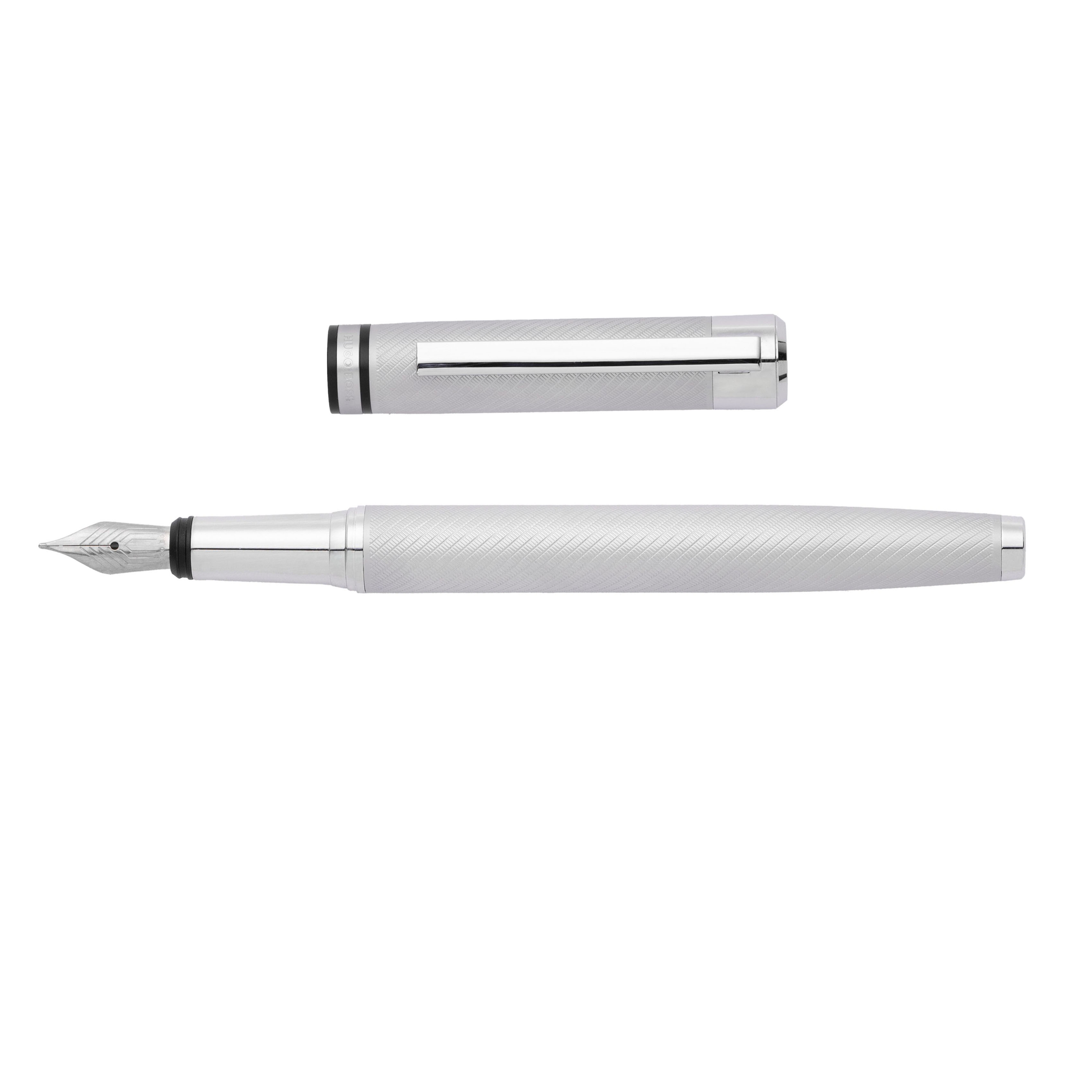Hugo Boss Filament Chrome Fountain pen Hugo Boss Filament Chrome Fountain pen