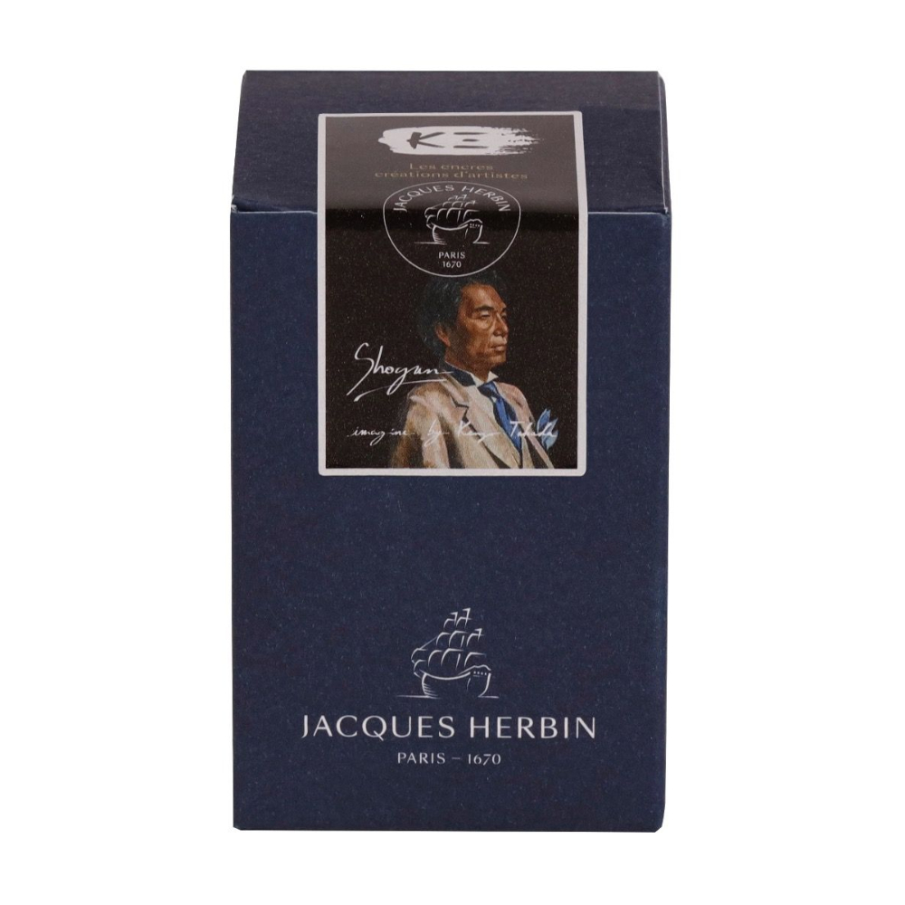 Jacques Herbin Créations d'Artistes - Shogun - Encre Kenzo Takada - Bouteille d'encre