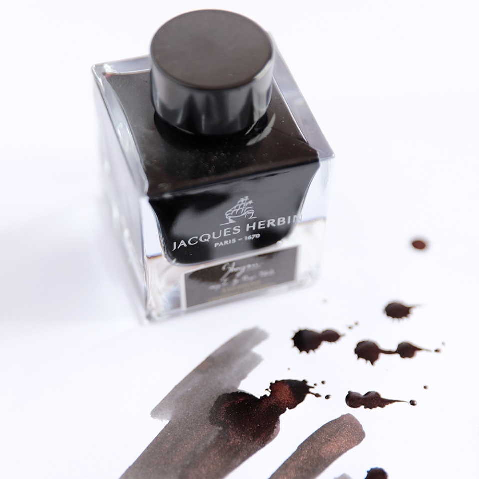 Jacques Herbin Créations d'Artistes - Shogun - Encre Kenzo Takada - Bouteille d'encre