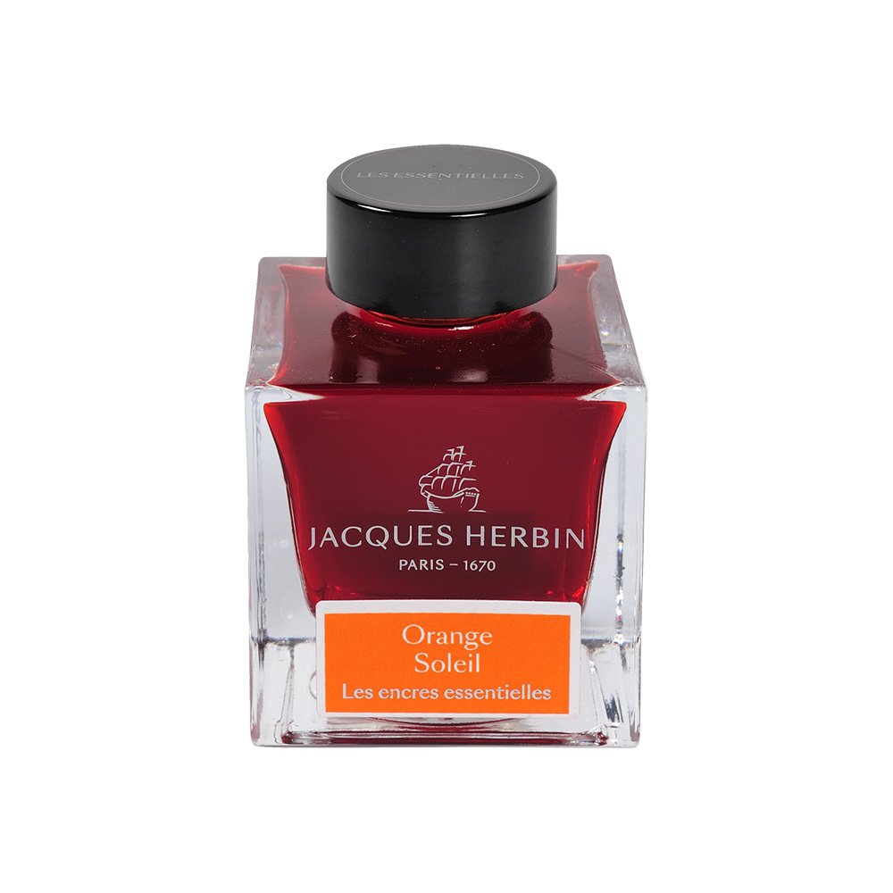 Jacques Herbin Essentielles Orange Soleil Ink - Ink Bottle Jacques Herbin Essentielles Orange Soleil Ink - Ink Bottle