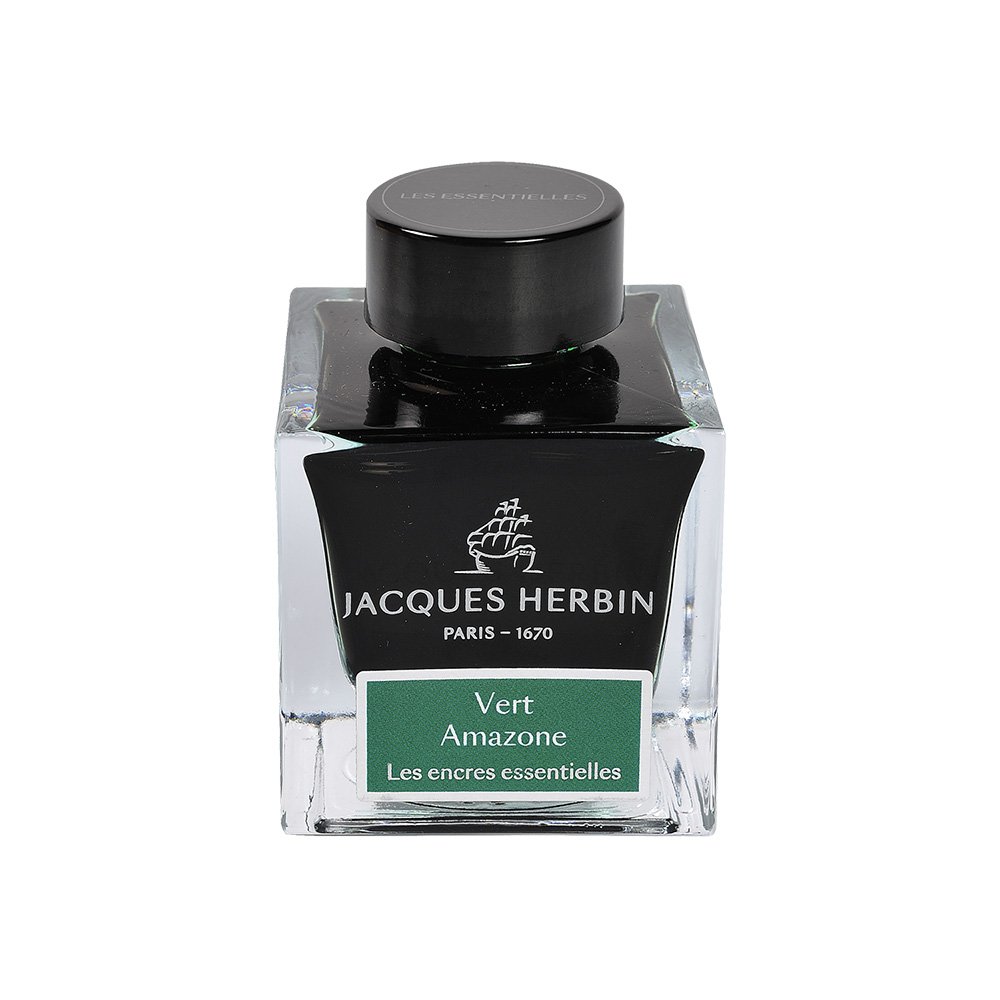 Jacques Herbin Essentielles Vert Amazone Ink - Ink Bottle Jacques Herbin Essentielles Vert Amazone Ink - Ink Bottle