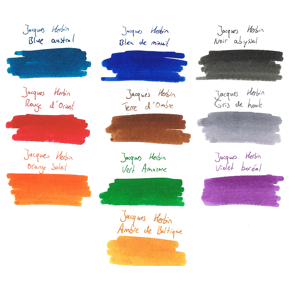 Jacques Herbin Essentielles Violet Boréal Ink - Ink Bottle Jacques Herbin Essentielles Violet Boréal Ink - Ink Bottle
