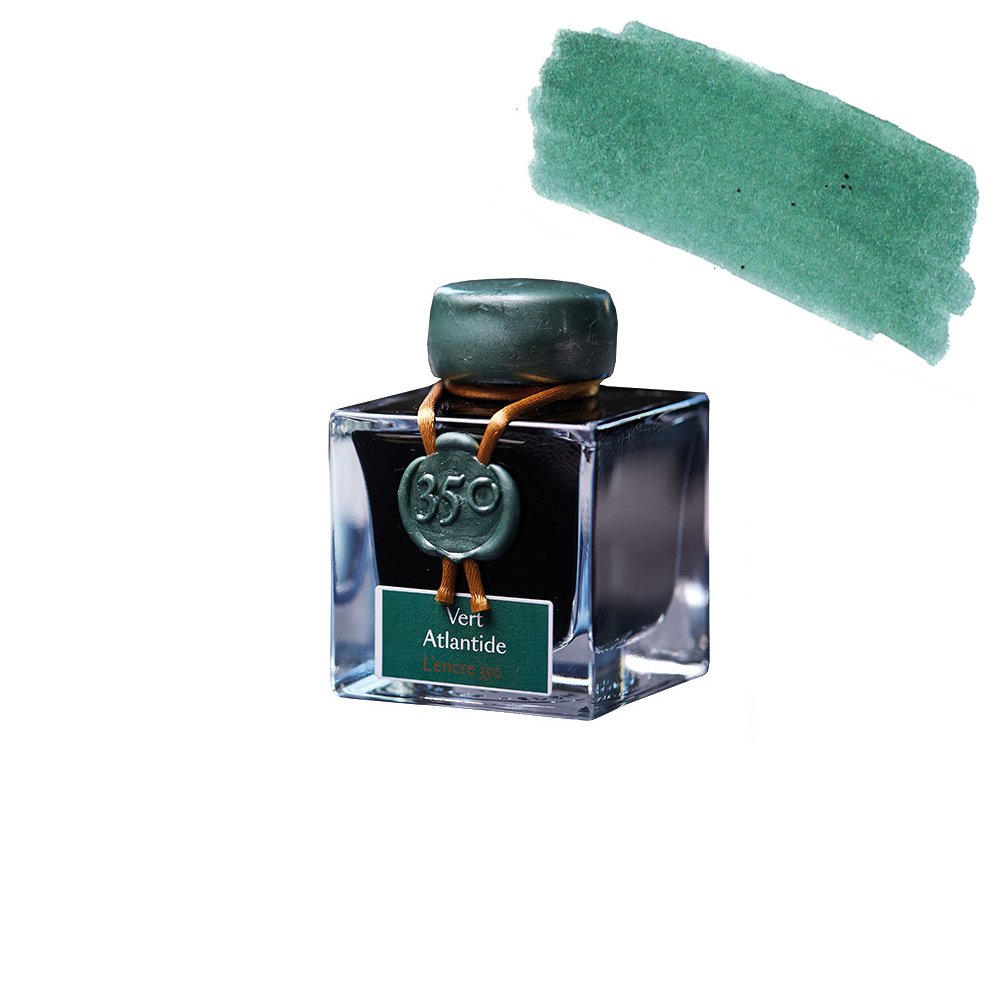Jacques Herbin 350th Anniversary Vert Atlantide Ink - Ink Bottle Jacques Herbin 350th Anniversary Vert Atlantide Ink - Ink Bottle