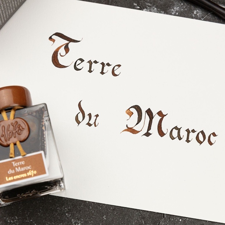J. Herbin 1670 Anniversary Ink Terre du Maroc - Butelka z atramentem