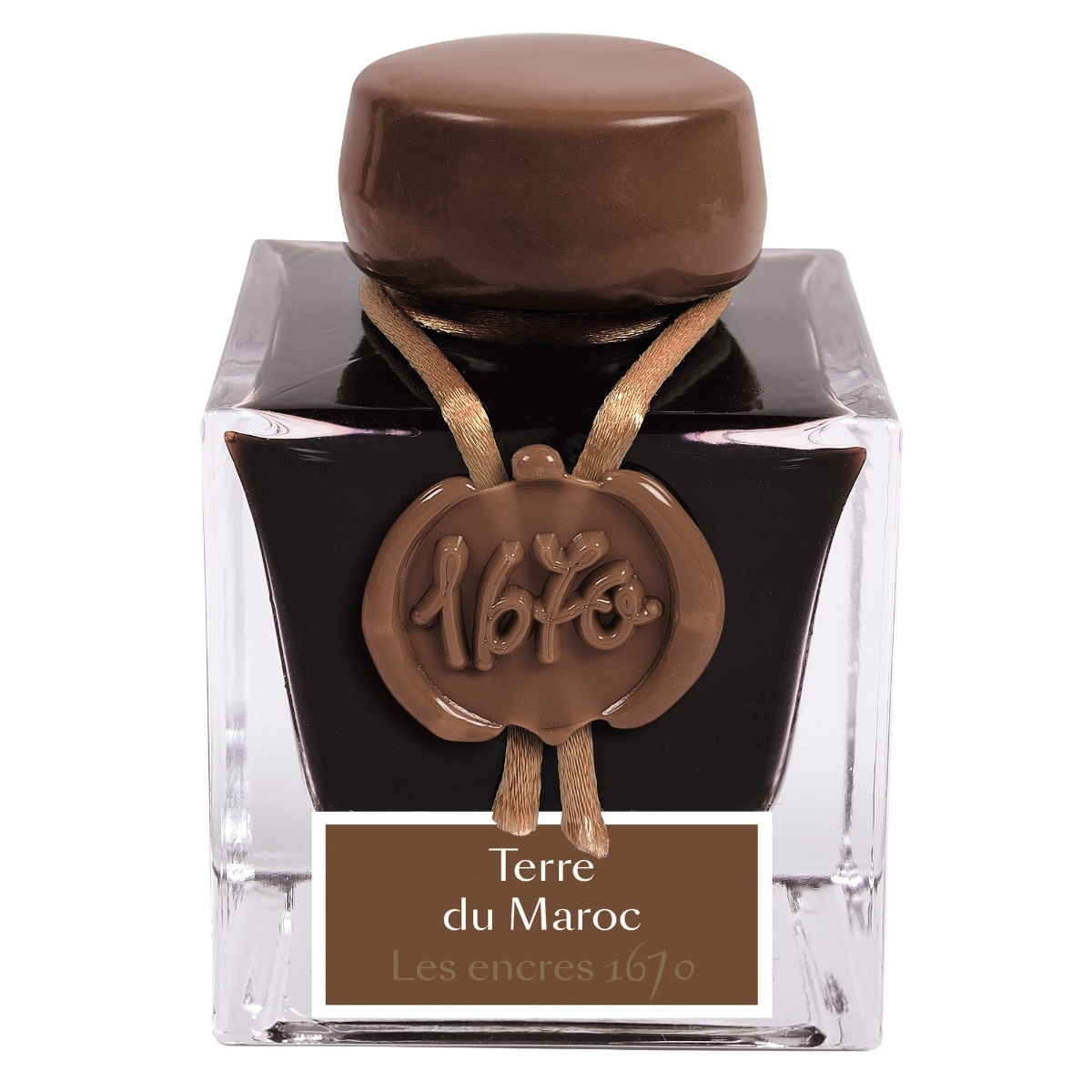 J. Herbin 1670 Anniversary Ink Terre du Maroc - Butelka z atramentem