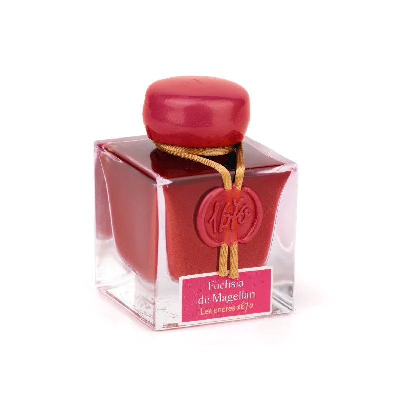 J. Herbin 1670 Anniversary Ink Fuchsia de Magellan - Ink Bottle J. Herbin 1670 Anniversary Ink Fuchsia de Magellan - Ink Bottle