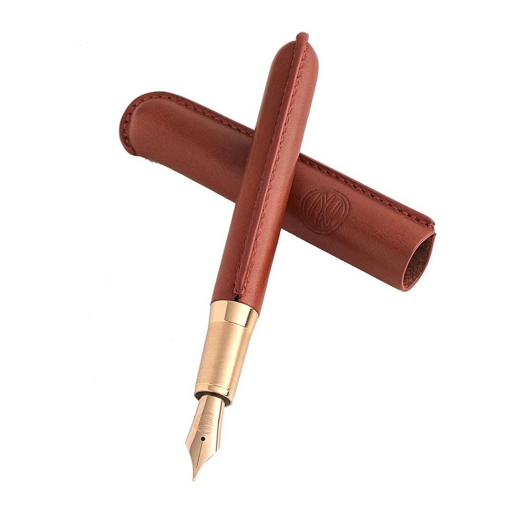 JanZander Design Cocoon Coral Red Fountain pen JanZander Design Cocoon Coral Red Fountain pen