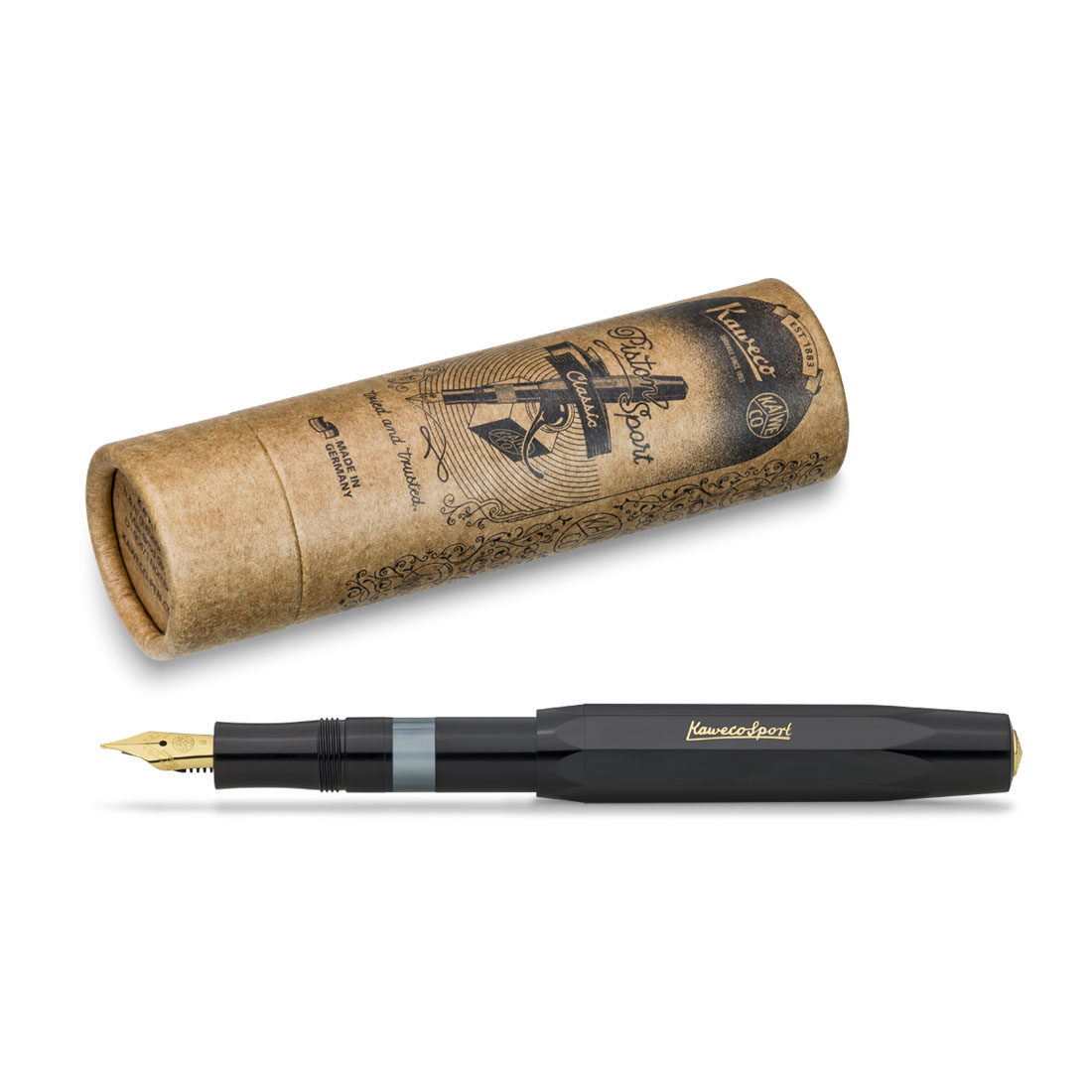 Piston Classic Sport Fountain Pen | Black Piston Classic Sport Fountain Pen | Black