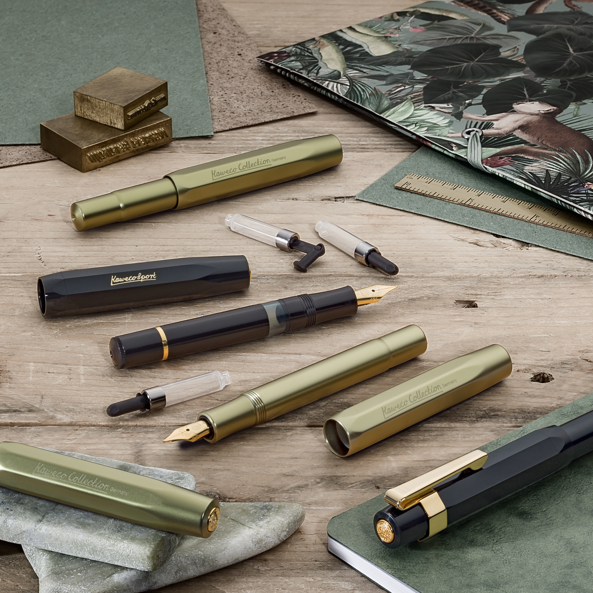 Kaweco Collection AL Sport Olivine 2024 Fountain pen Kaweco Collection AL Sport Olivine 2024 Fountain pen