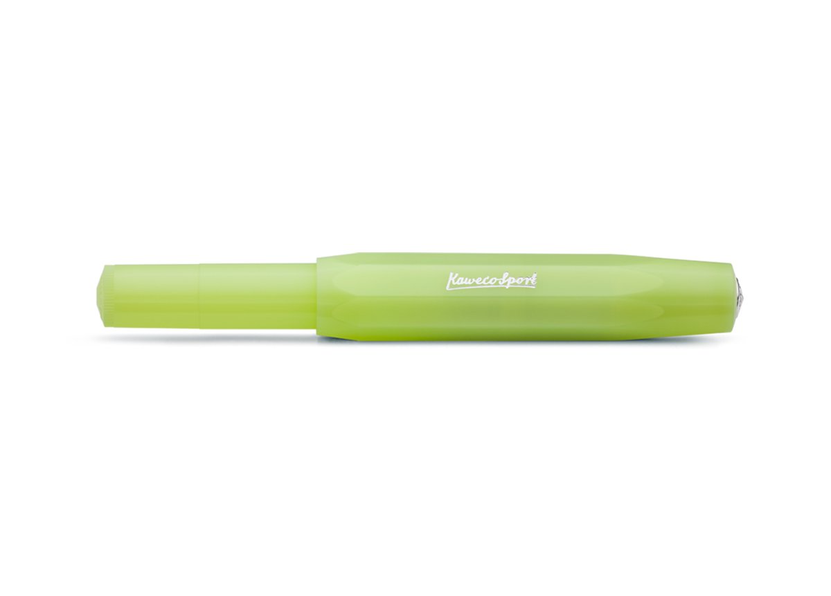 Kaweco Frosted Sport Fine Lime Fountain pen