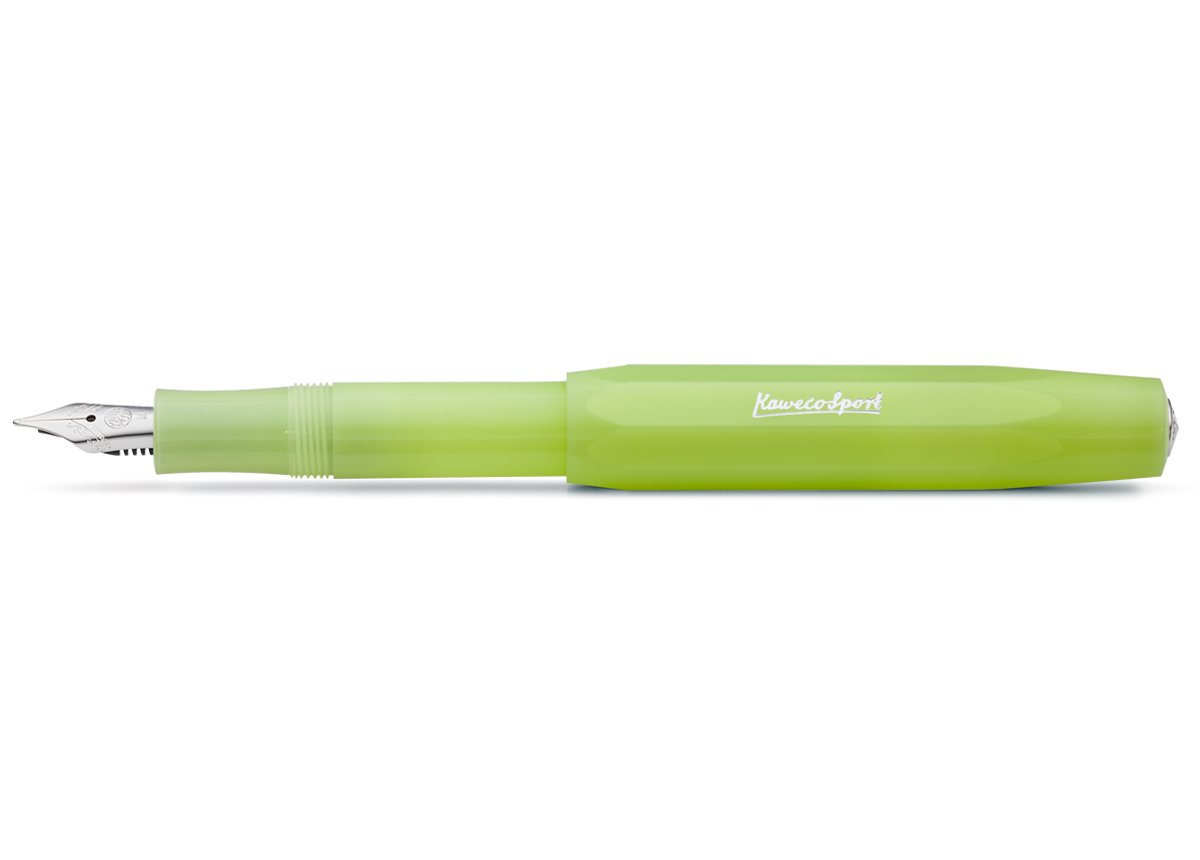 Kaweco Frosted Sport Fine Lime Fountain pen
