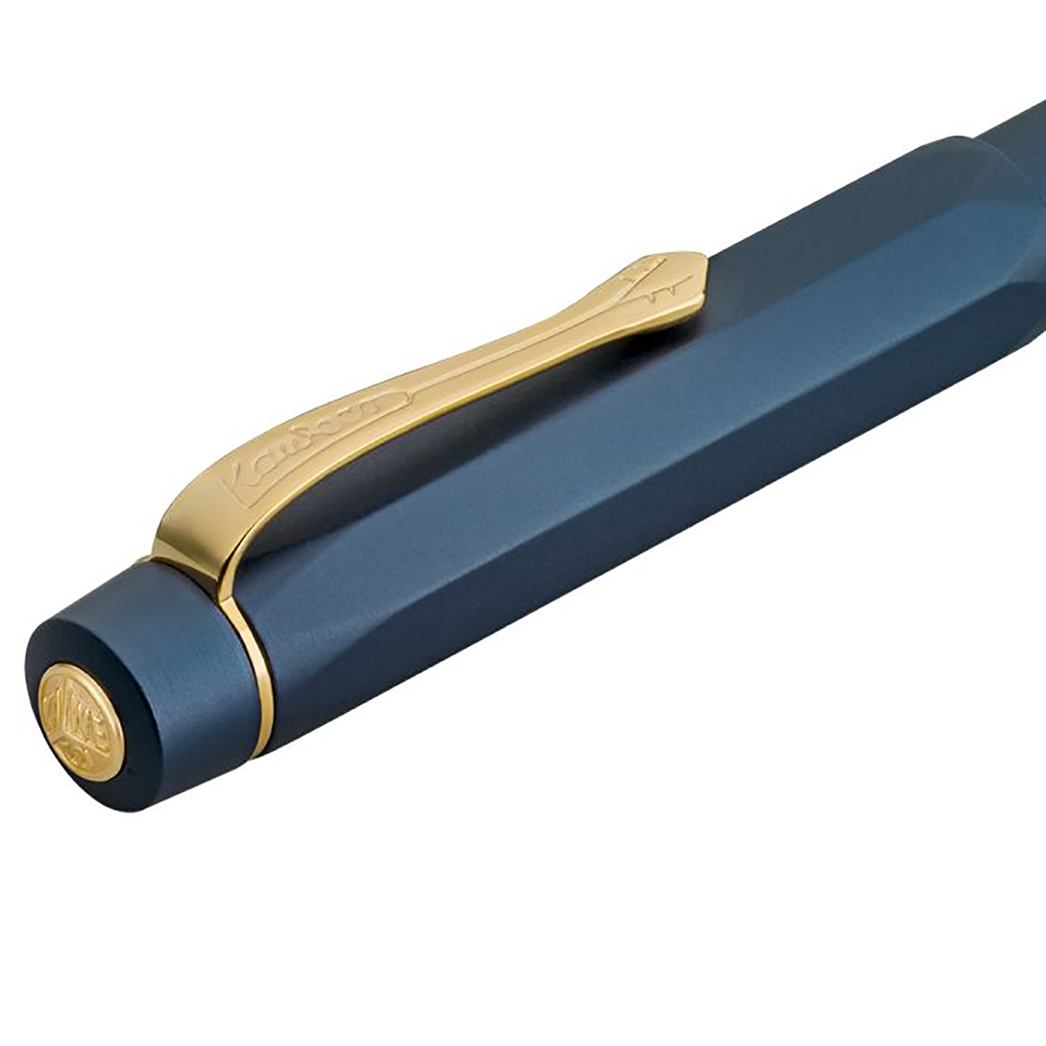 Kaweco AL Sport Navy Blue Piston Pluma Estilográfica + Ink Bottle Set