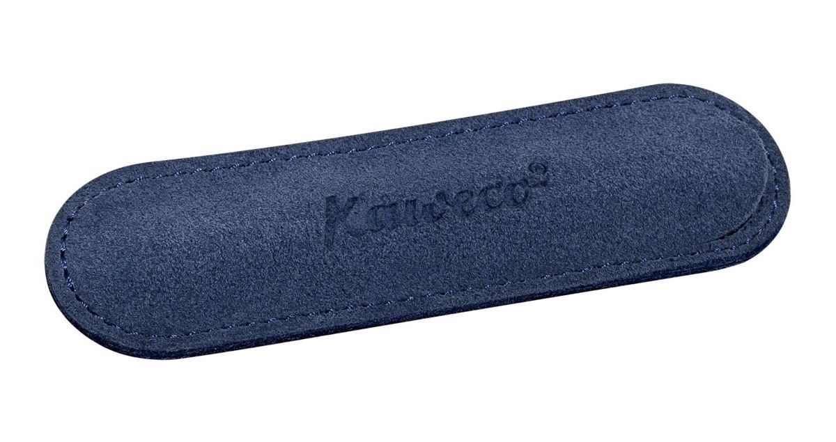 Kaweco Sport Eco Navy Velour Pen Pouch 1 Pen