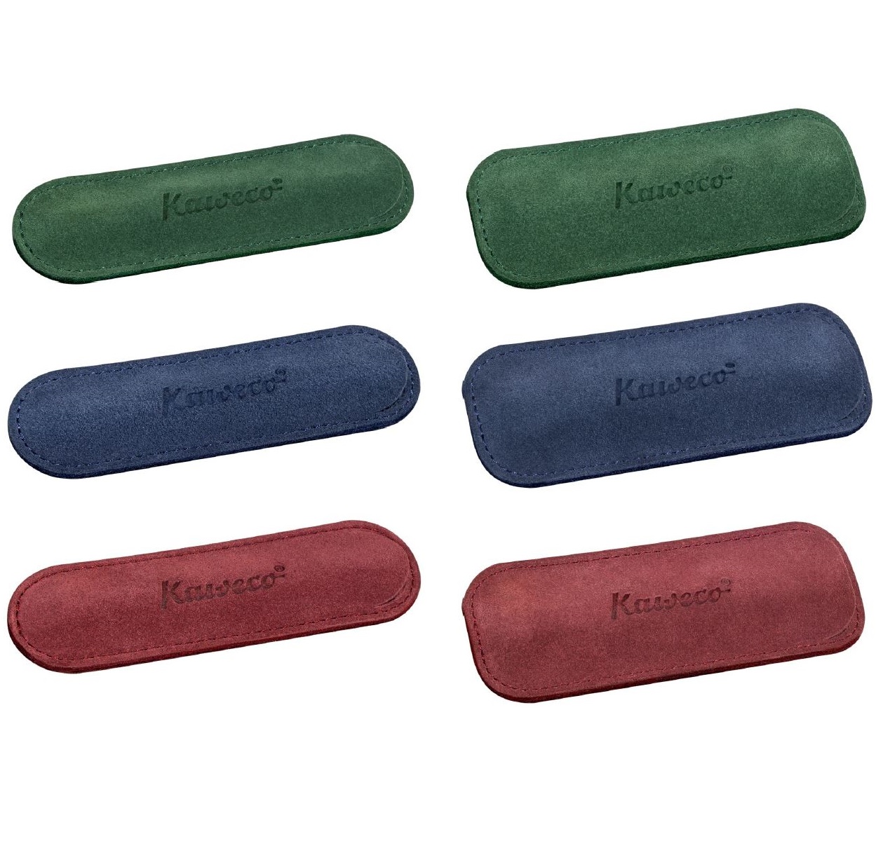 Kaweco Sport Eco Green Velour Pen Pouch 2 Pens