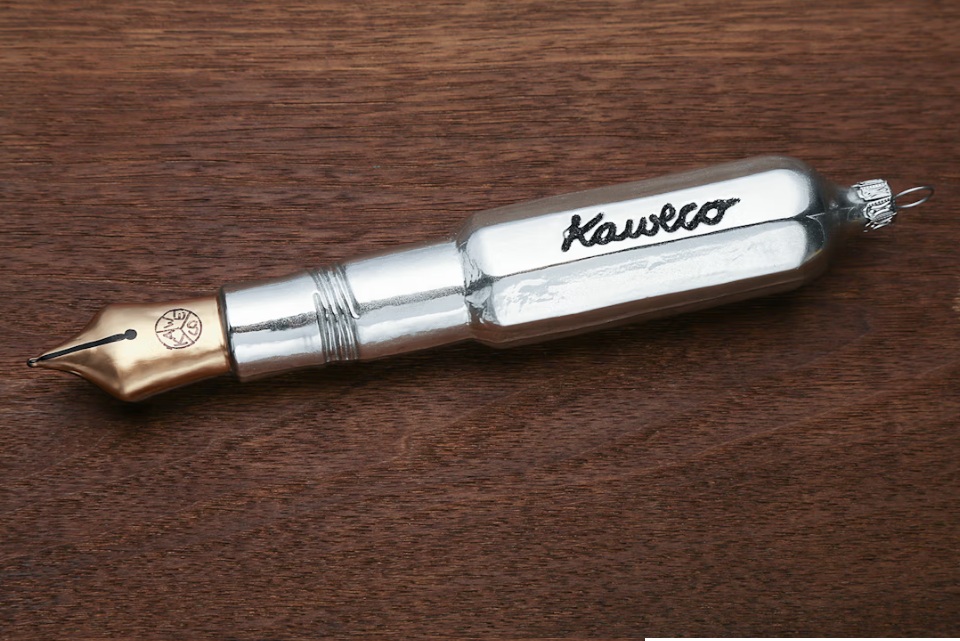 Kaweco Glass Sport Silver Stylo Plume Ornament