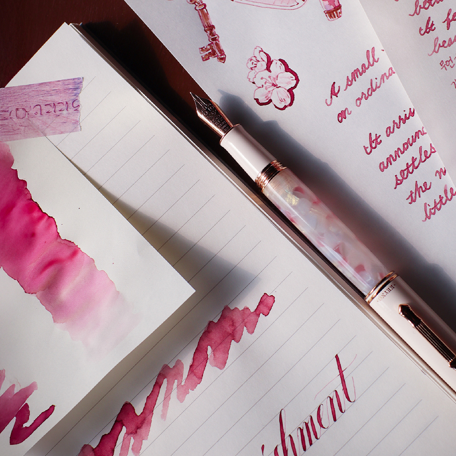 Keyno Stay.tionery Key no.014 Cherishment 25ml Butelka atramentu