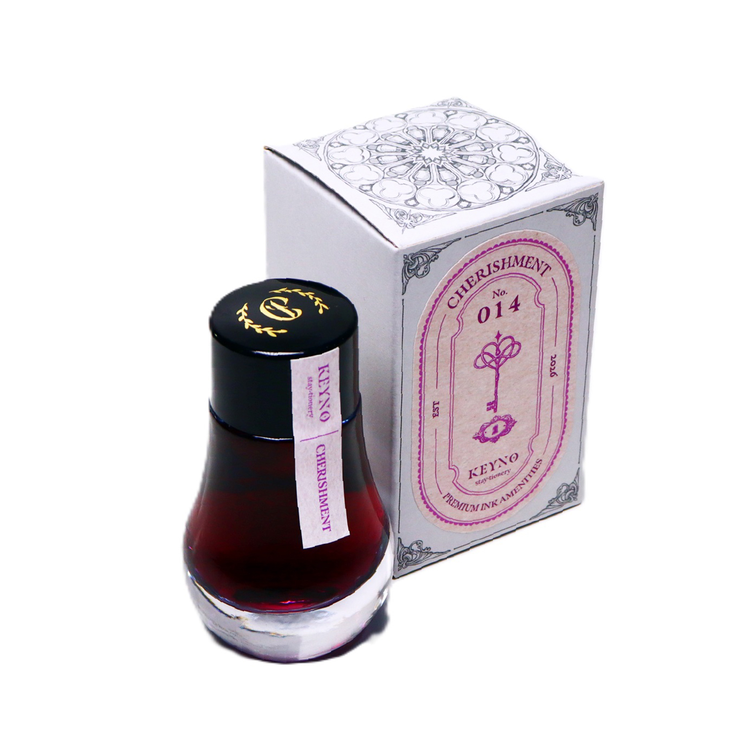 Keyno Stay.tionery Key no.014 Cherishment 25ml Butelka atramentu