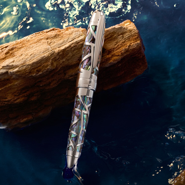 Laban Oceana Abalone Skeleton ST Fountain pen