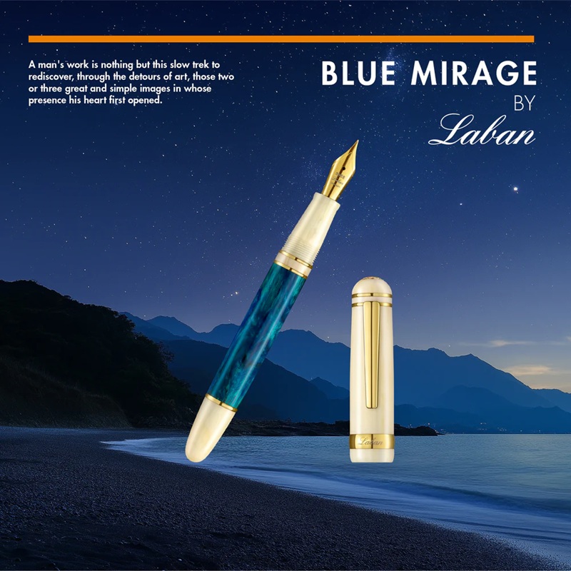 Laban 326 Blue Mirage GT Fountain pen Laban 326 Blue Mirage GT Fountain pen