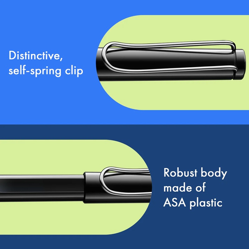 Lamy Safari Black Ink Cartridge Rollerball