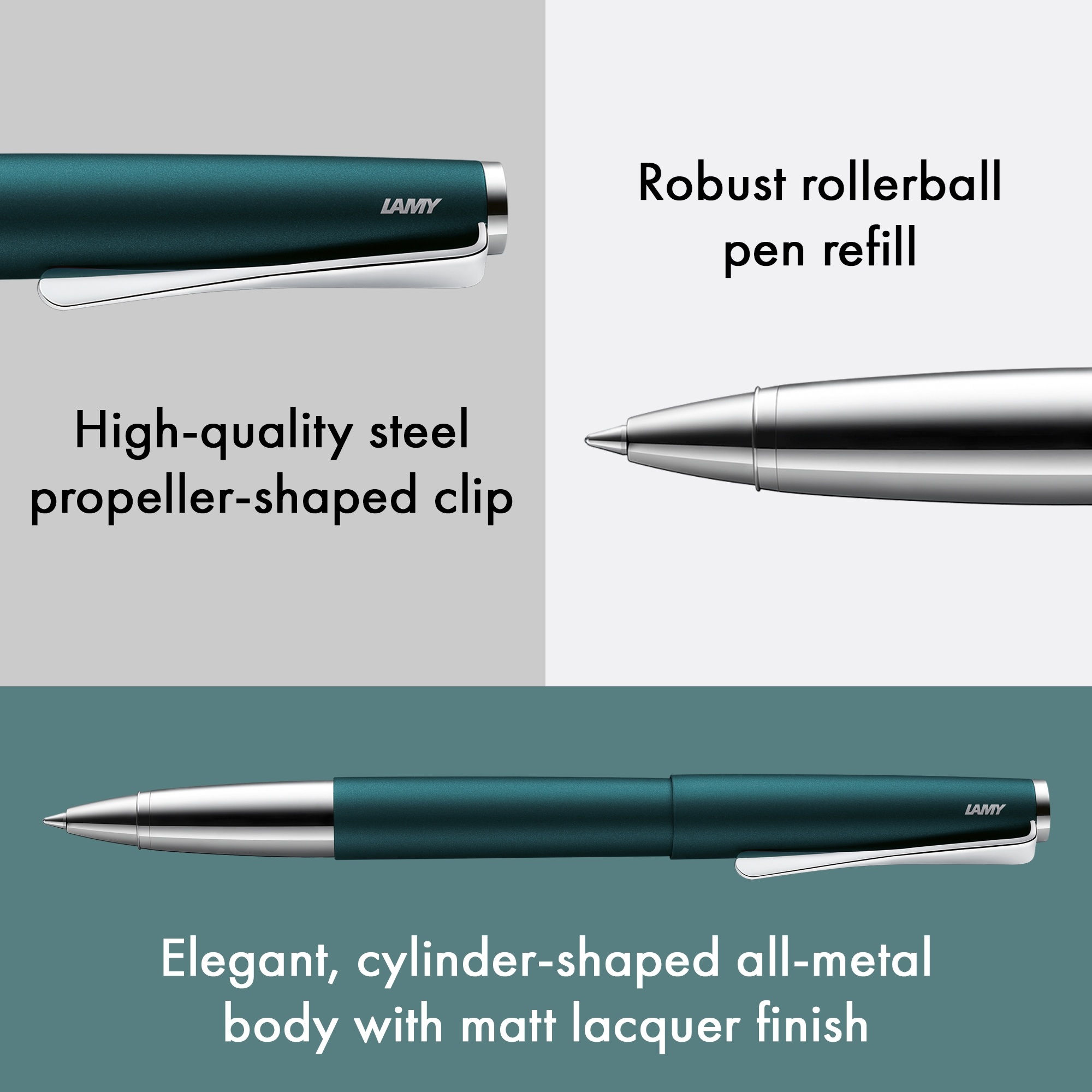 Lamy Studio Matte Petrol Rollerball