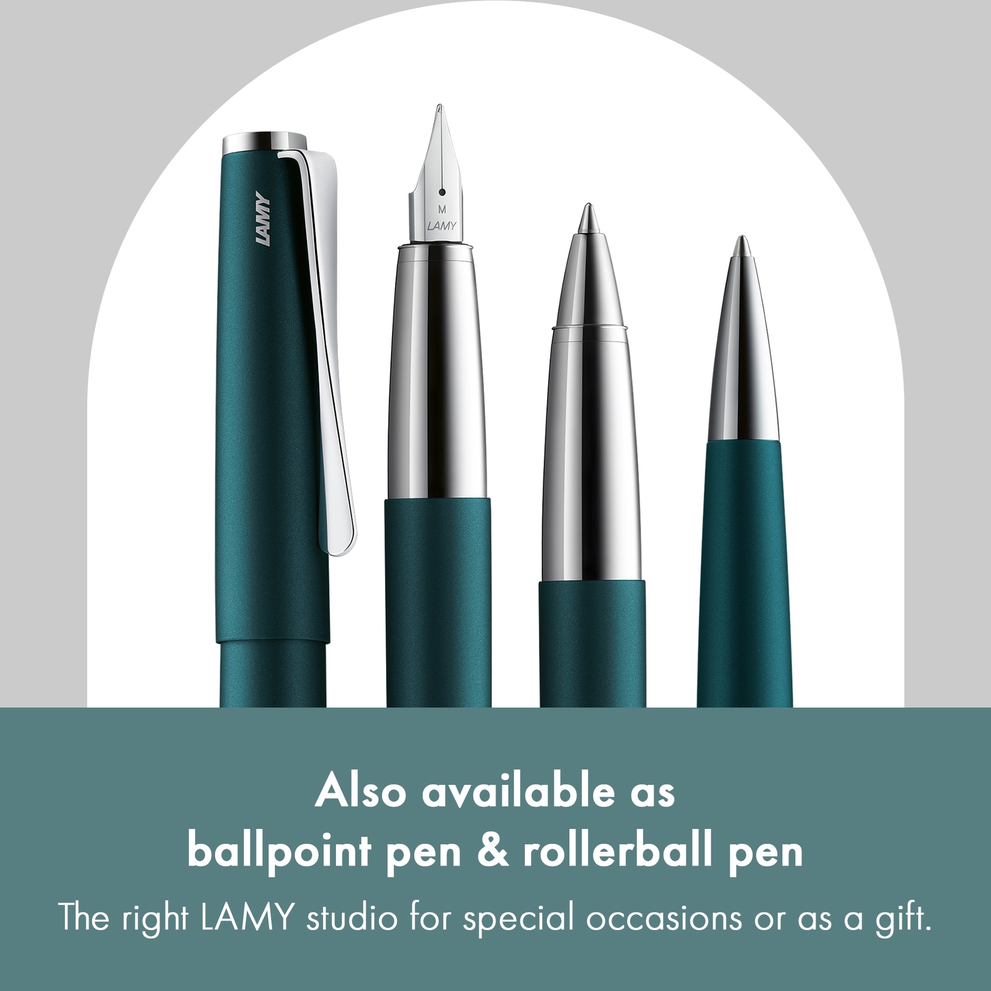 Lamy Studio Matte Petrol Ballpoint