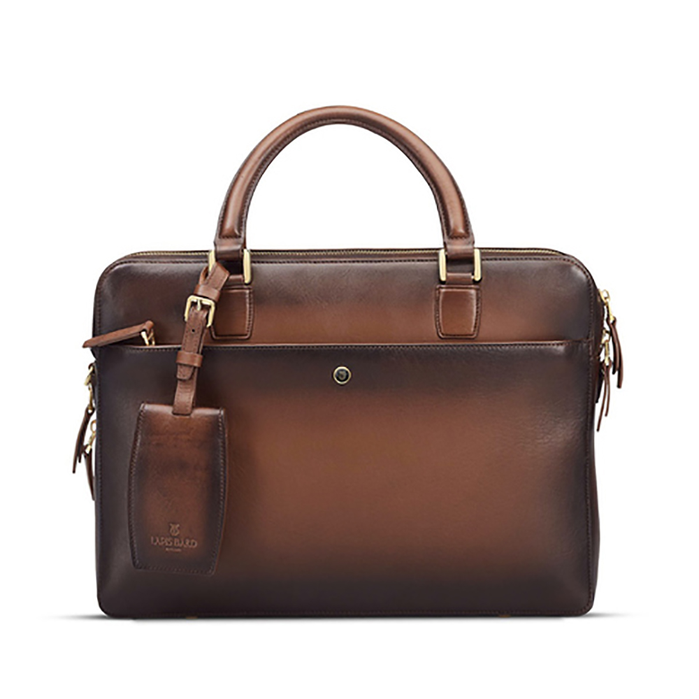 Lapis Bard Chester Leather Cognac Laptoptas