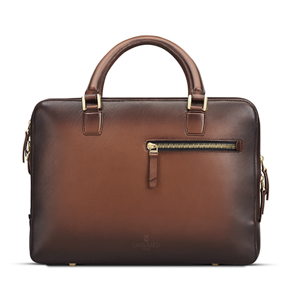 Lapis Bard Chester Leather Cognac Laptoptas