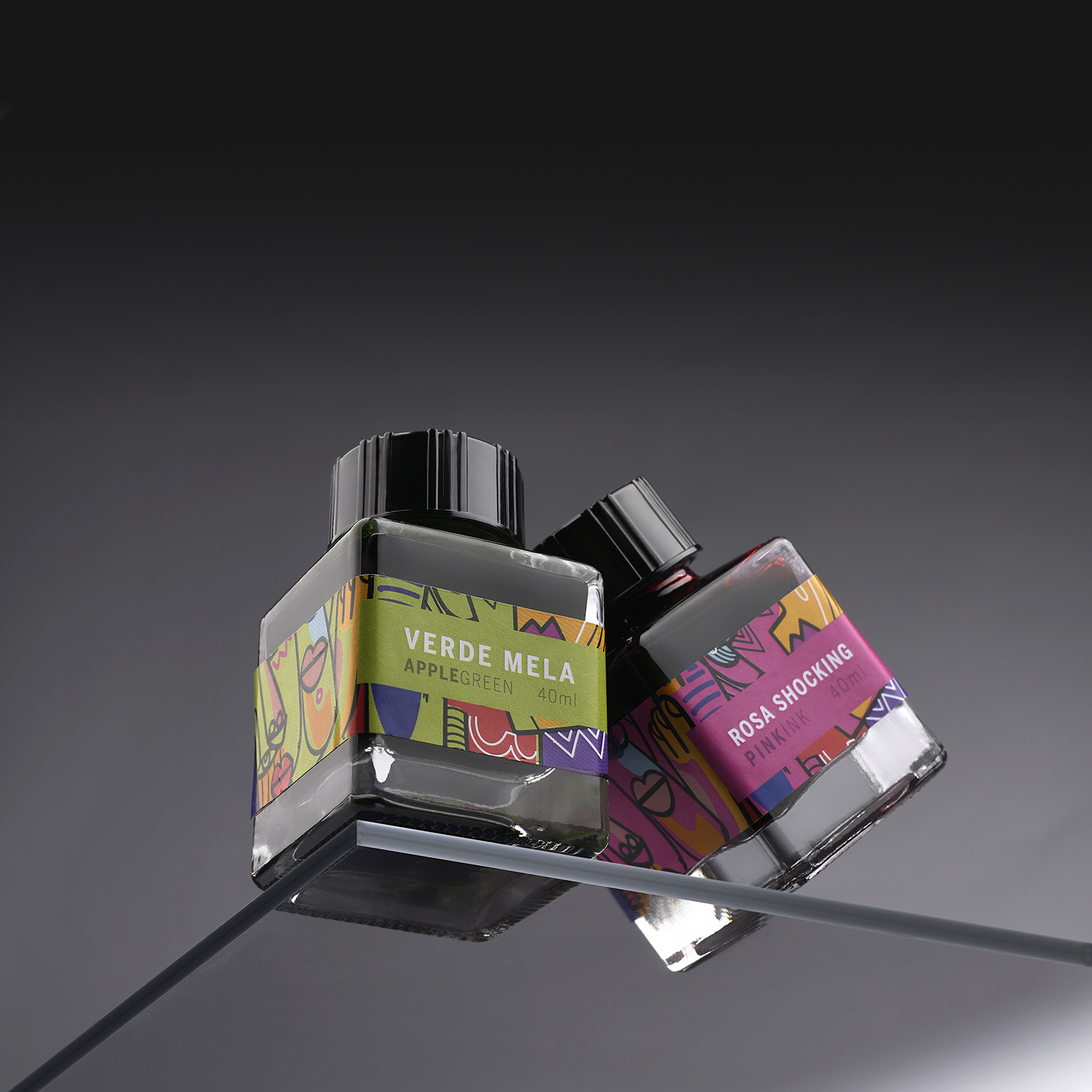 Leonardo Apple Green Ink - Ink Bottle