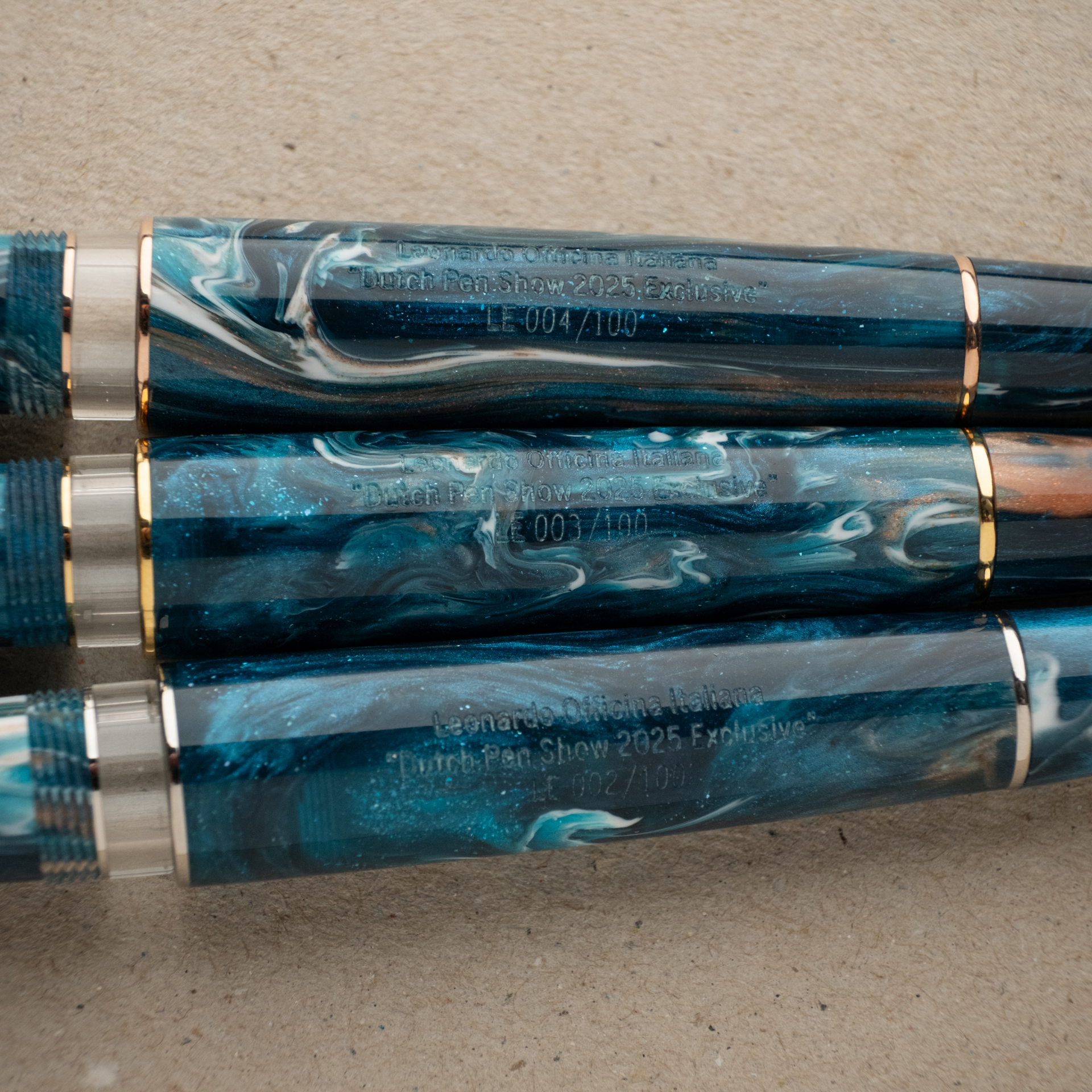 Leonardo Momento Zero Grande 2.0 Dutch Pen Show 2025 Waterworld Exclusive ST Fountain pen Leonardo Momento Zero Grande 2.0 Dutch Pen Show 2025 Waterworld Exclusive ST Fountain pen