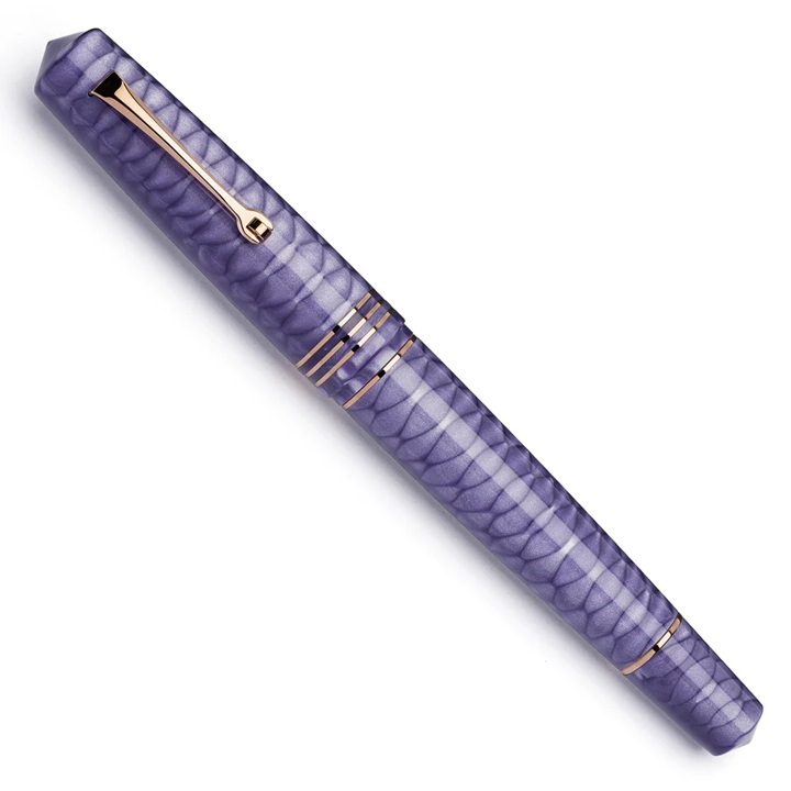 Leonardo Momento Zero Grande 2.0 Juma Dragon Skin Purple RGT Fountain pen