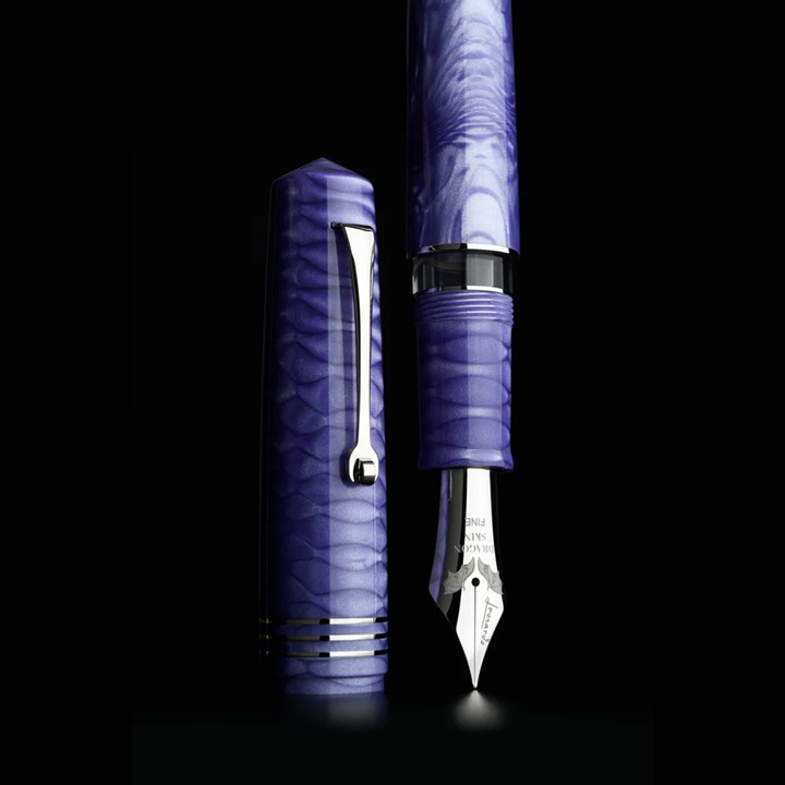 Leonardo Momento Zero Grande 2.0 Juma Dragon Skin Purple ST Füllfederhalter