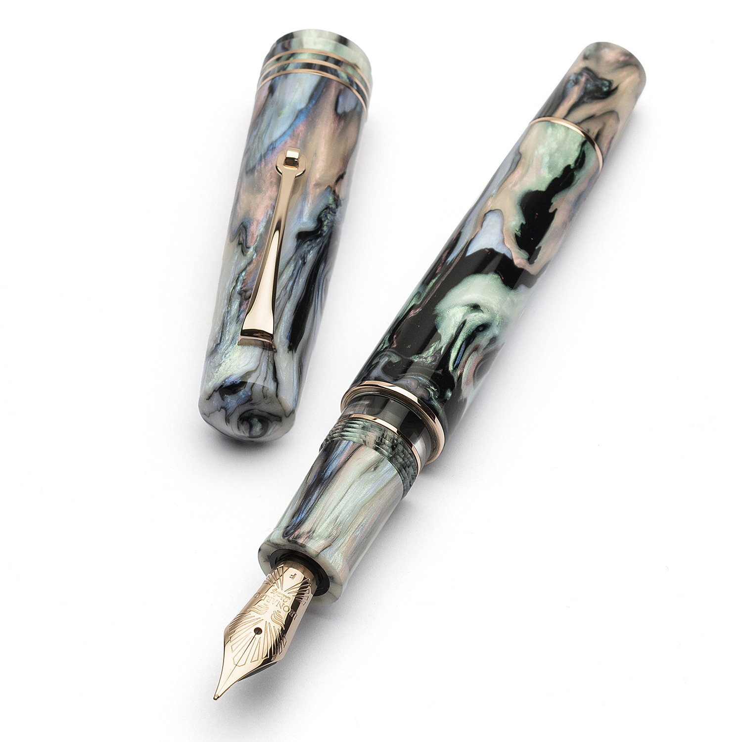 Leonardo Momento Zero Grande 2.0 The Power of Flower Dalia Eveline RGT Fountain pen #8 Nib