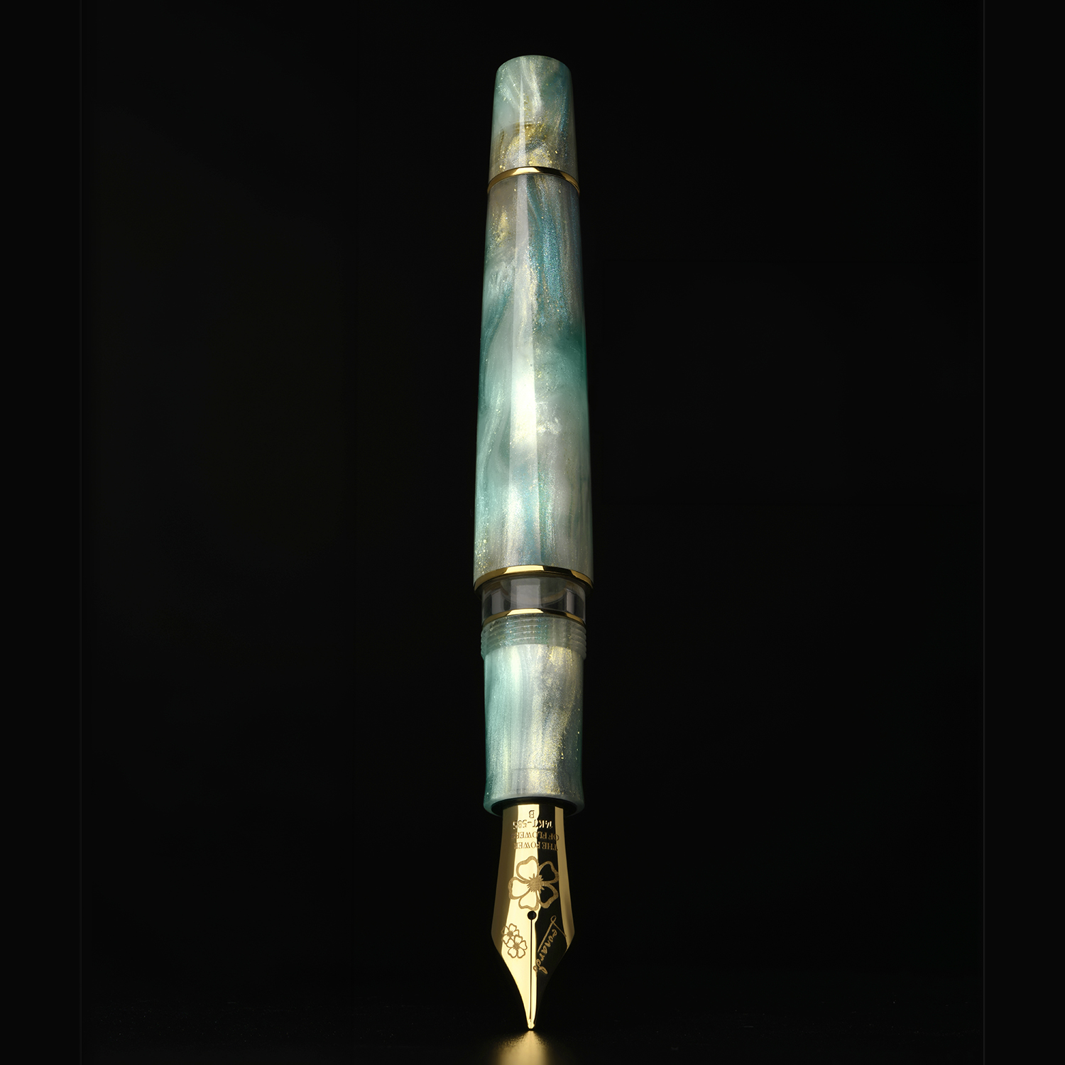Leonardo Momento Zero Grande 2.0 The Power of Flower Ortensia GT Fountain pen