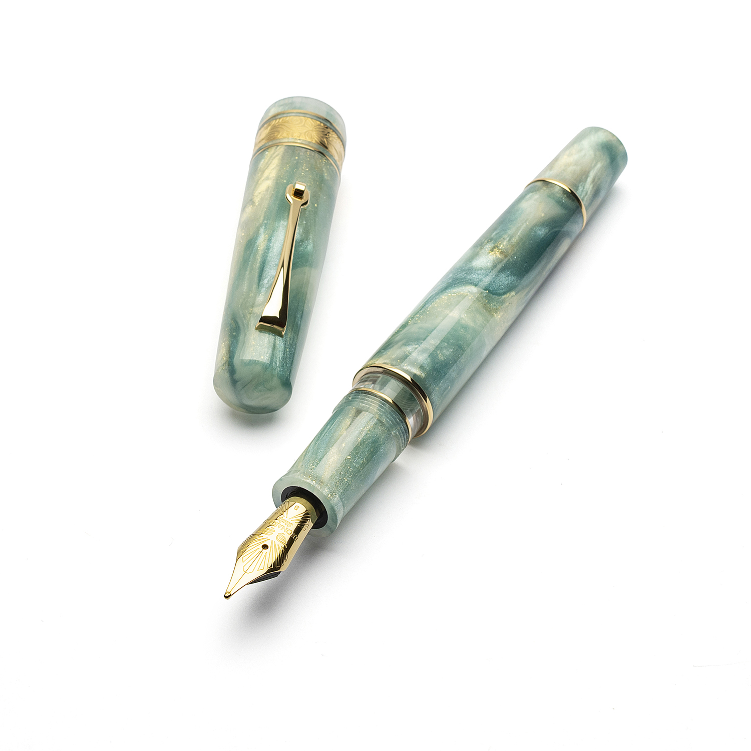 Leonardo Momento Zero Grande 2.0 The Power of Flower Ortensia GT Fountain pen