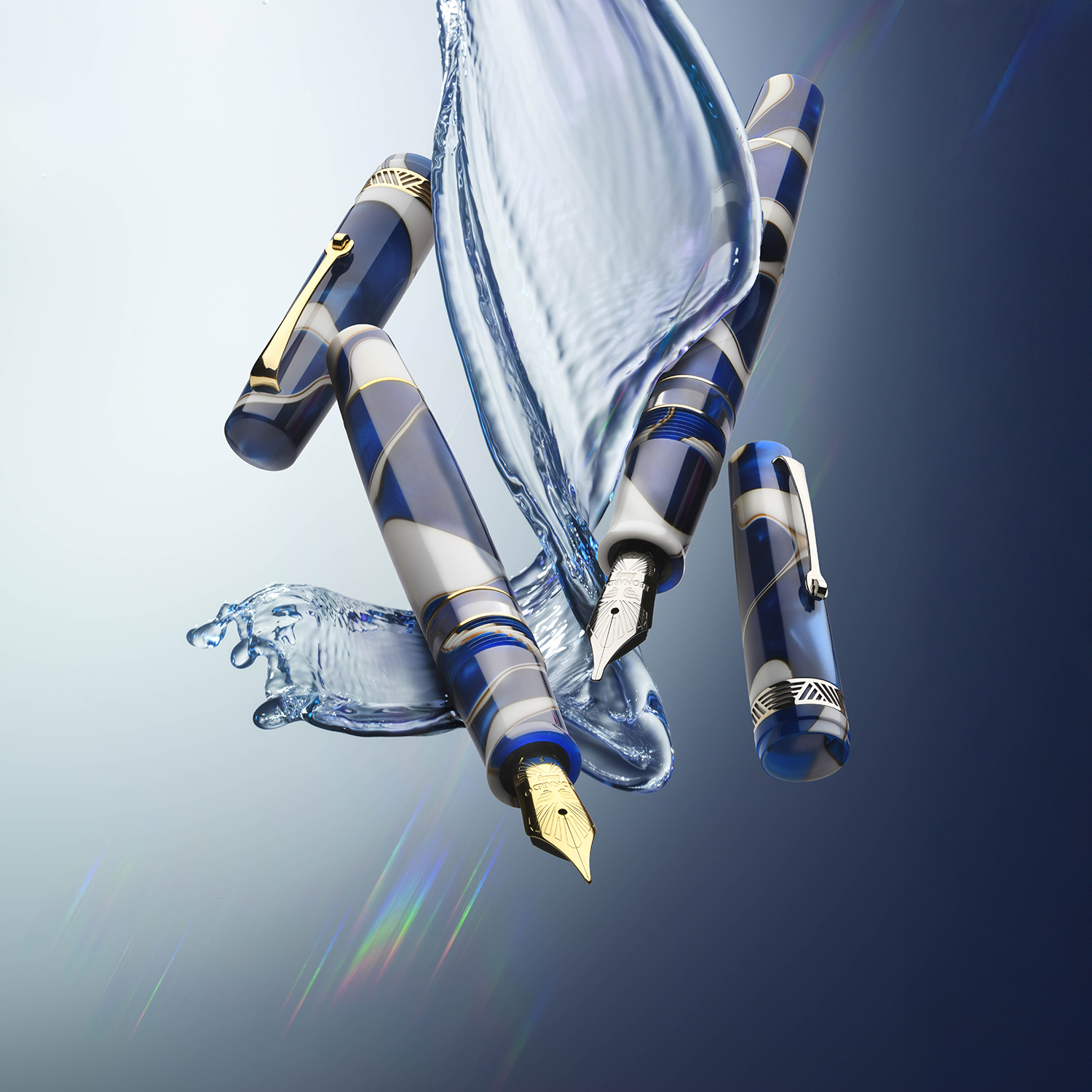 Leonardo Momento Magico Onda Blue GT Fountain pen