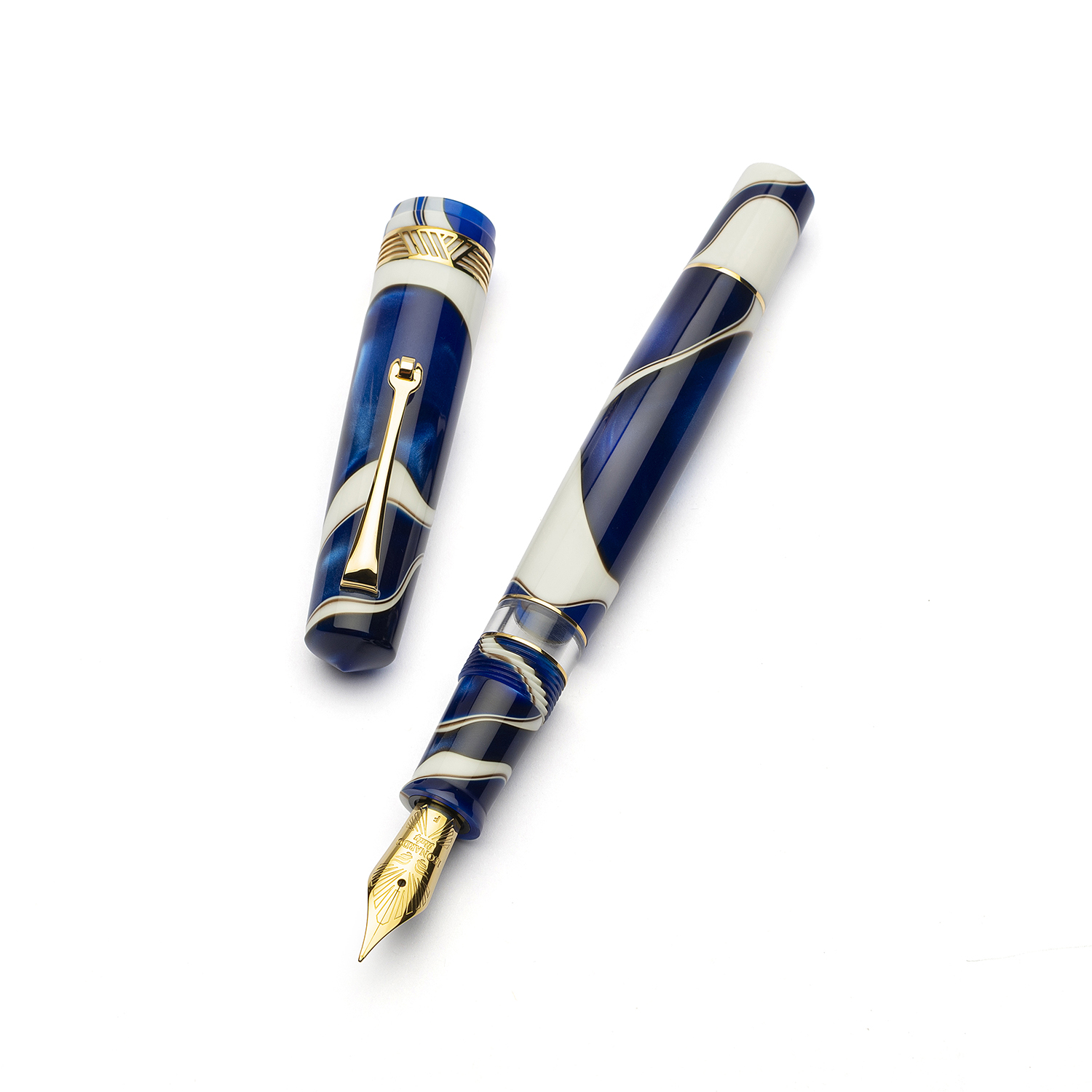 Leonardo Momento Magico Onda Blue GT Fountain pen