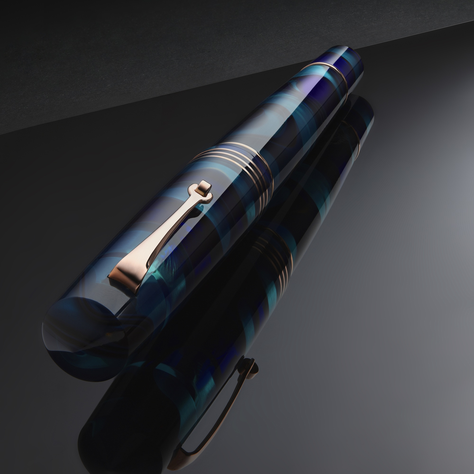 Leonardo Momento Zero Grande Eclipsis Moon RGT Füllfederhalter