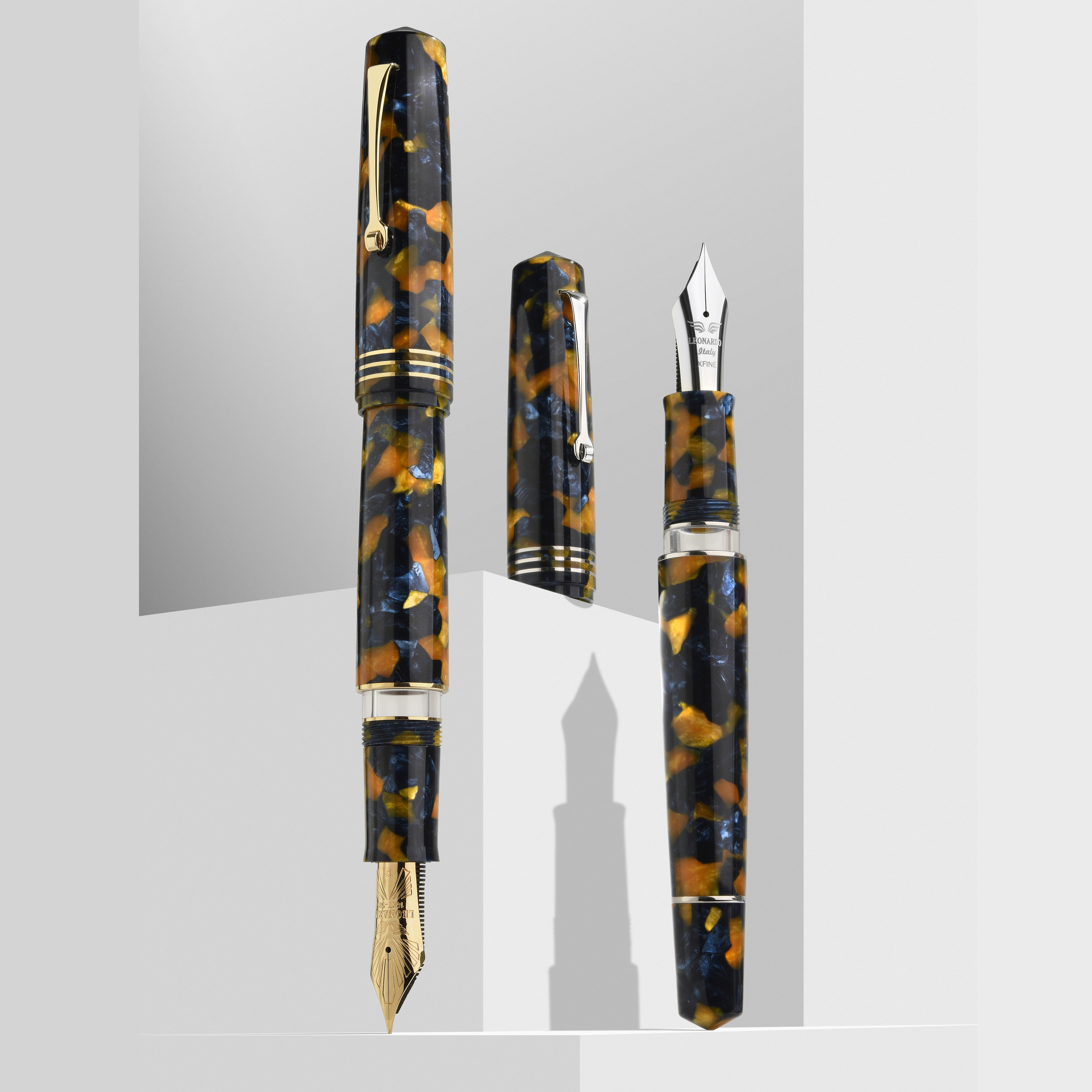 Leonardo Momento Zero Grande 2.0 Crepuscolo Marino ST Fountain pen
