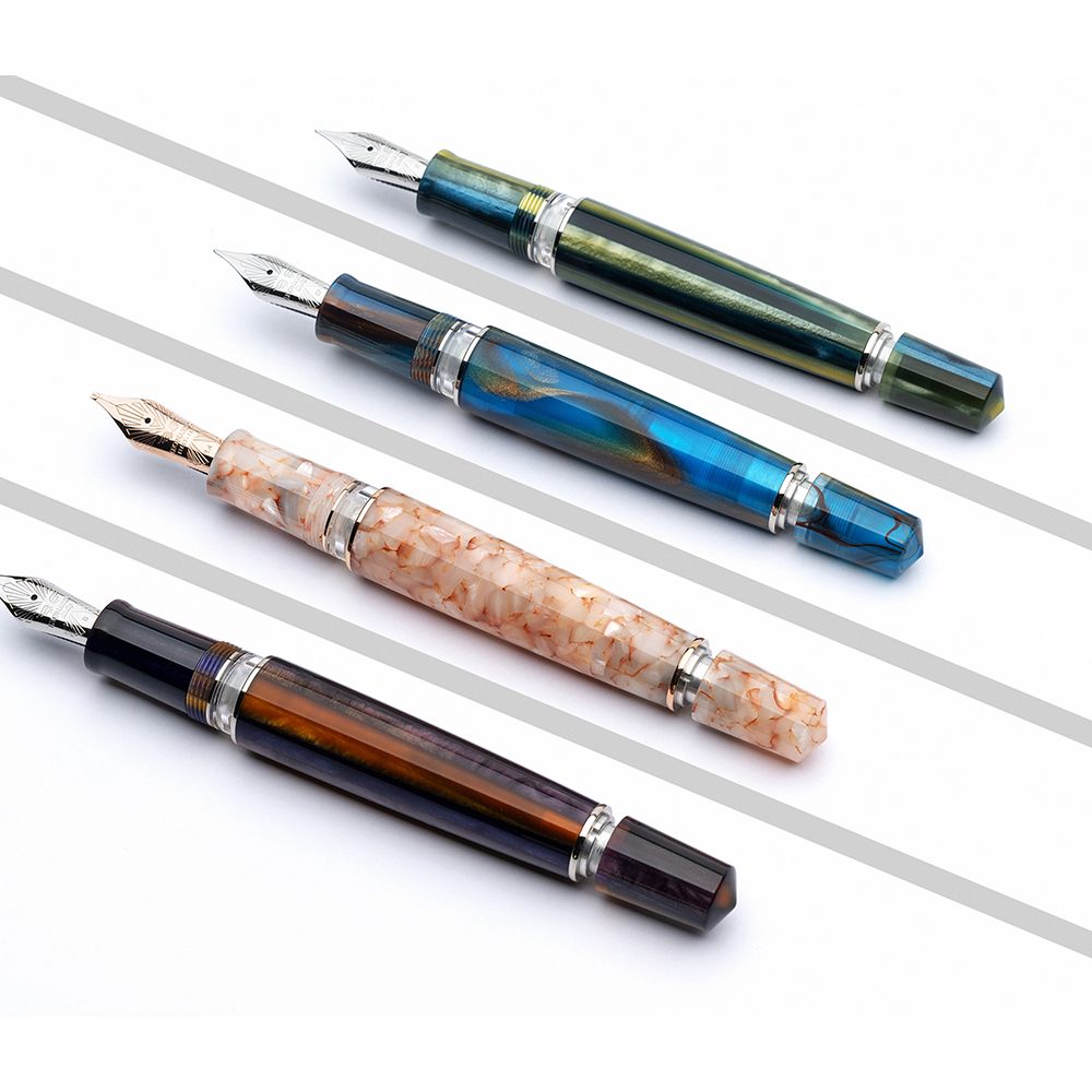 Leonardo Momento Zero Grande 2.0 Sea Anemone ST Fountain pen - #8 Medium Leonardo Momento Zero Grande 2.0 Sea Anemone ST Fountain pen - #8 Medium