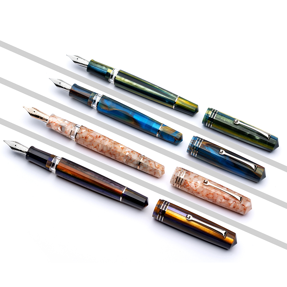 Leonardo Momento Zero Grande 2.0 Sea Anemone ST Fountain pen - #8 Medium Leonardo Momento Zero Grande 2.0 Sea Anemone ST Fountain pen - #8 Medium