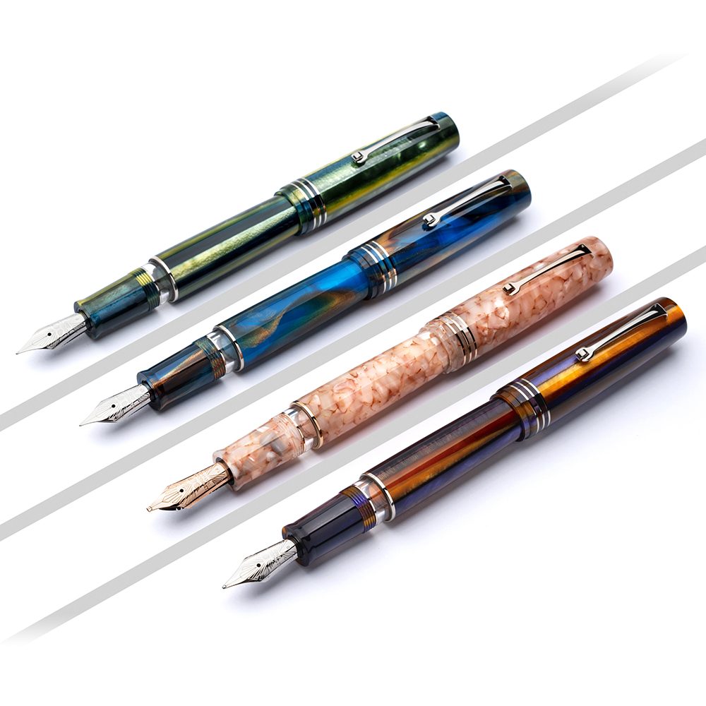 Leonardo Momento Zero Grande 2.0 Sea Anemone ST Fountain pen - #8 Medium Leonardo Momento Zero Grande 2.0 Sea Anemone ST Fountain pen - #8 Medium