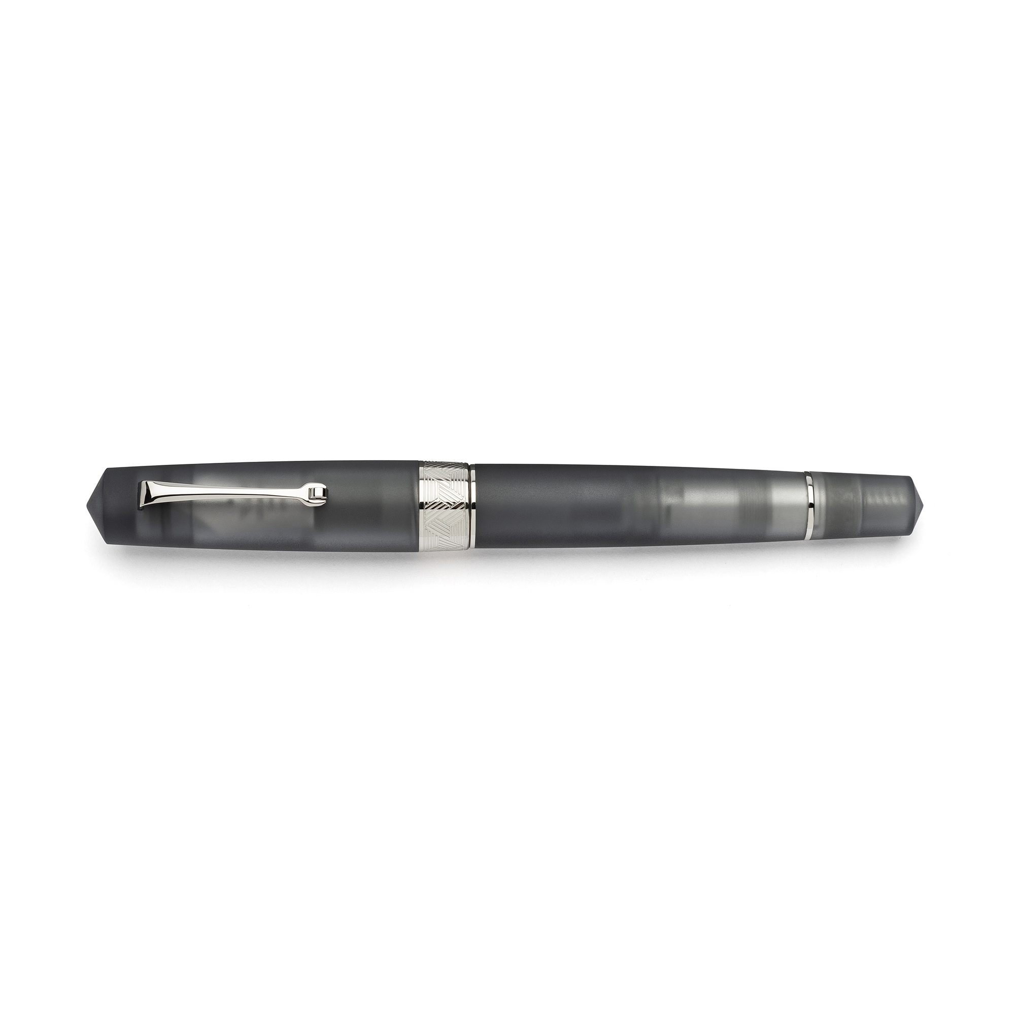 Leonardo Momento Zero Grande Pura Frosted Grey ST Stylo Plume