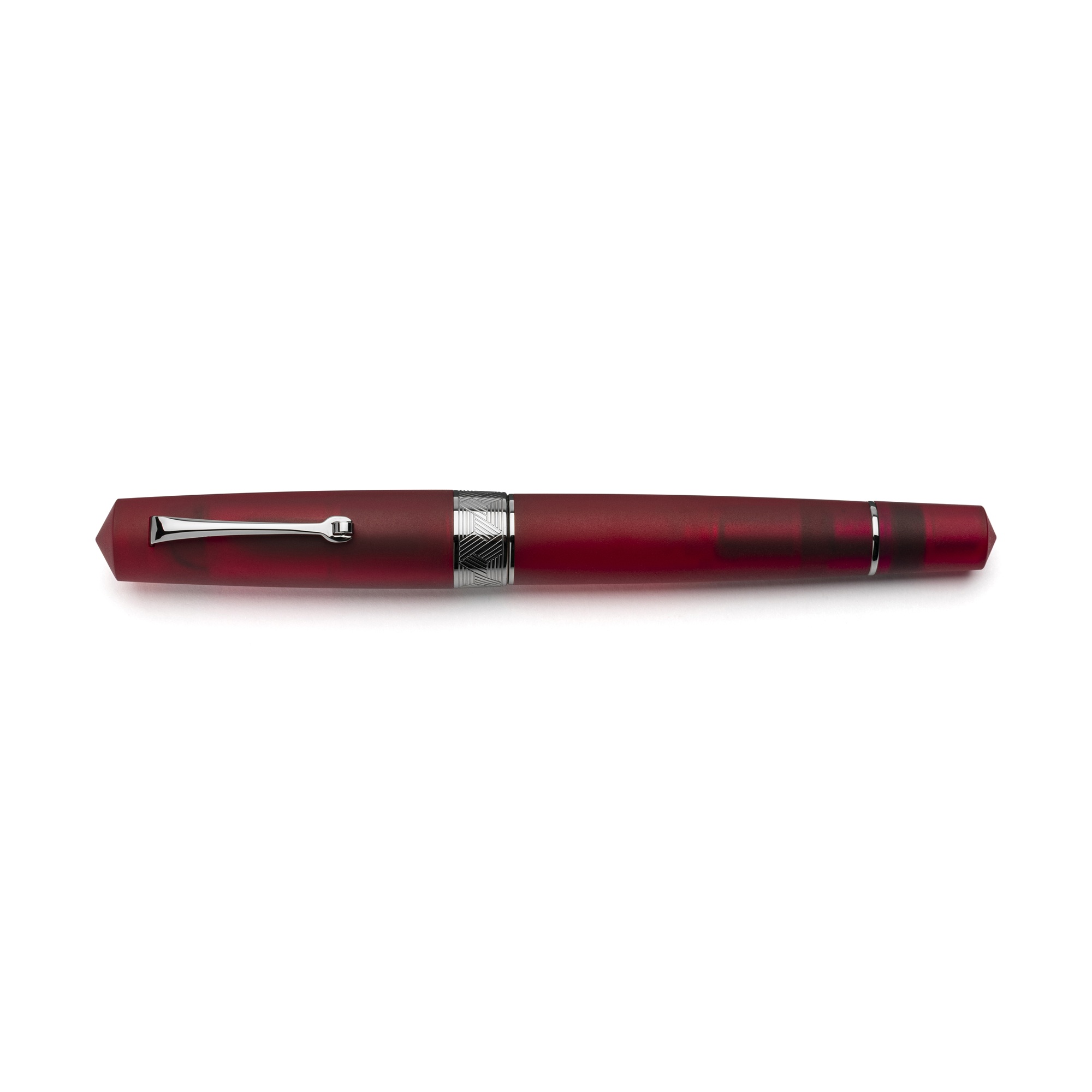 Leonardo Momento Zero Grande Pura Frosted Red RT Fountain pen