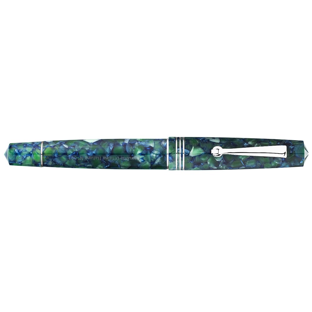 Leonardo Momento Zero Iride Green Blue ST Rollerball Leonardo Momento Zero Iride Green Blue ST Rollerball